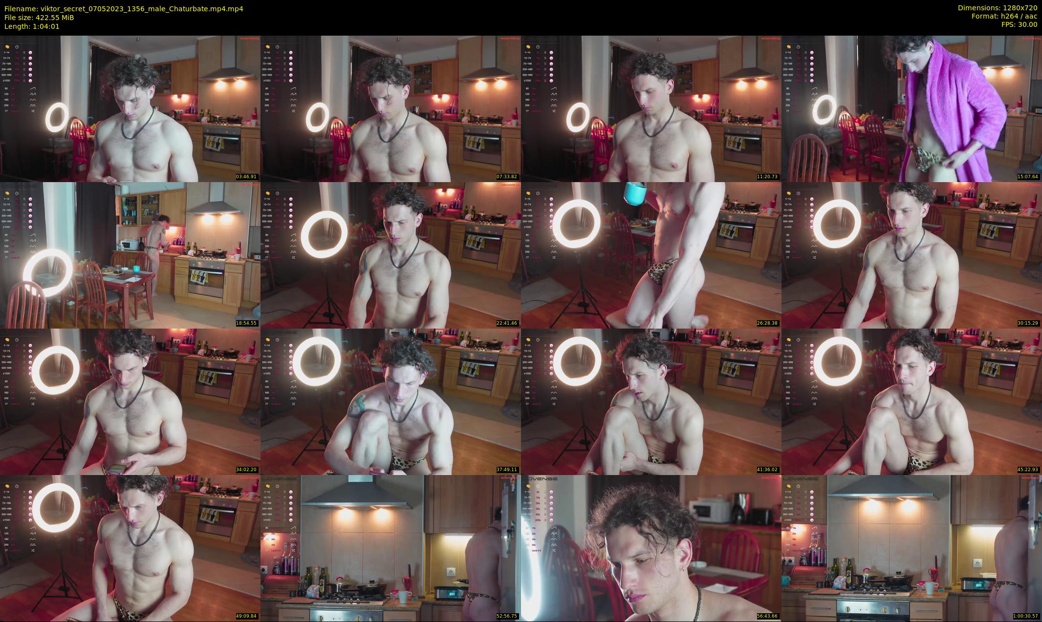 viktor_secret — 65 minute Chaturbate male cam show recording, 720p, May 7, 2023