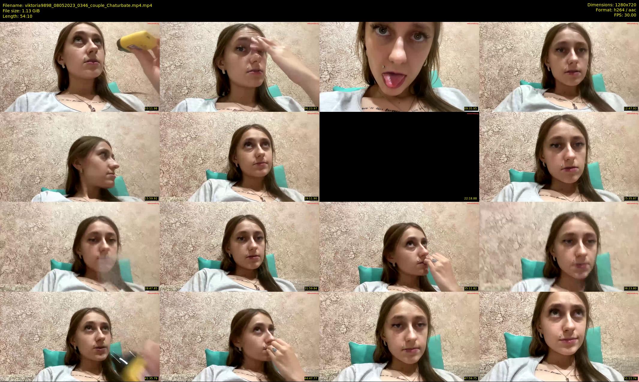 viktoria9898 — 55 minute Chaturbate couple cam show recording, 720p, May 8, 2023
