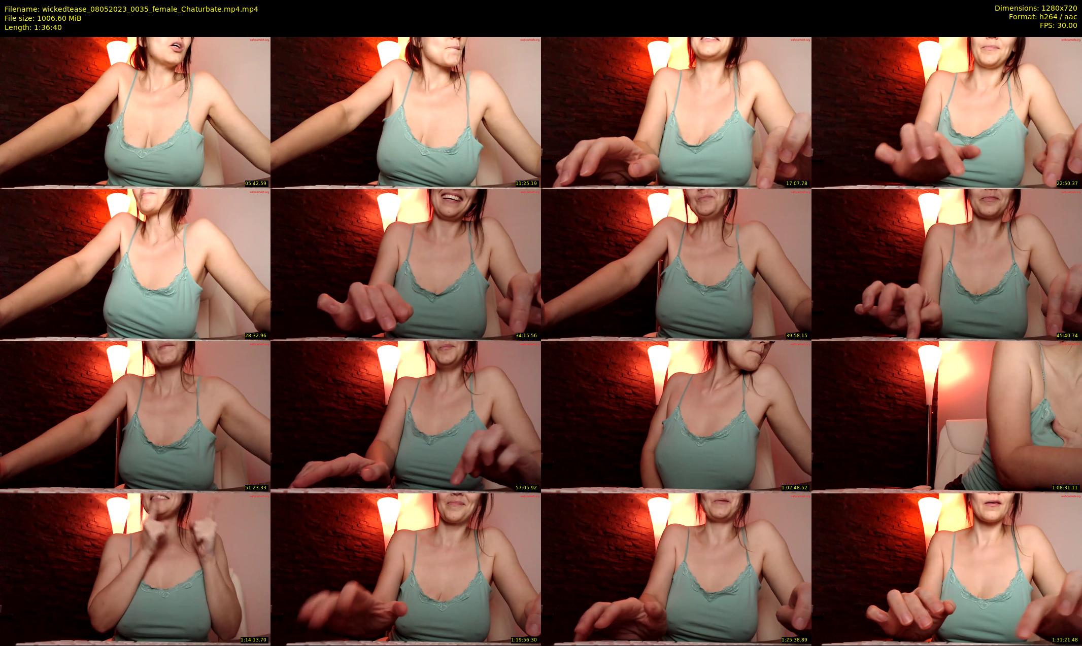 wickedtease — 97 minute Chaturbate female cam show recording, 720p, May 8, 2023