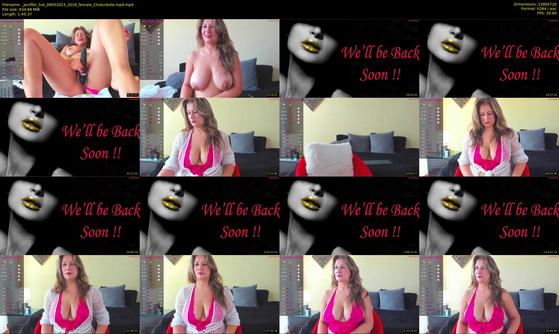 _jeniffer_hot — 106 minute Chaturbate female cam show recording, 720p, May 8, 2023