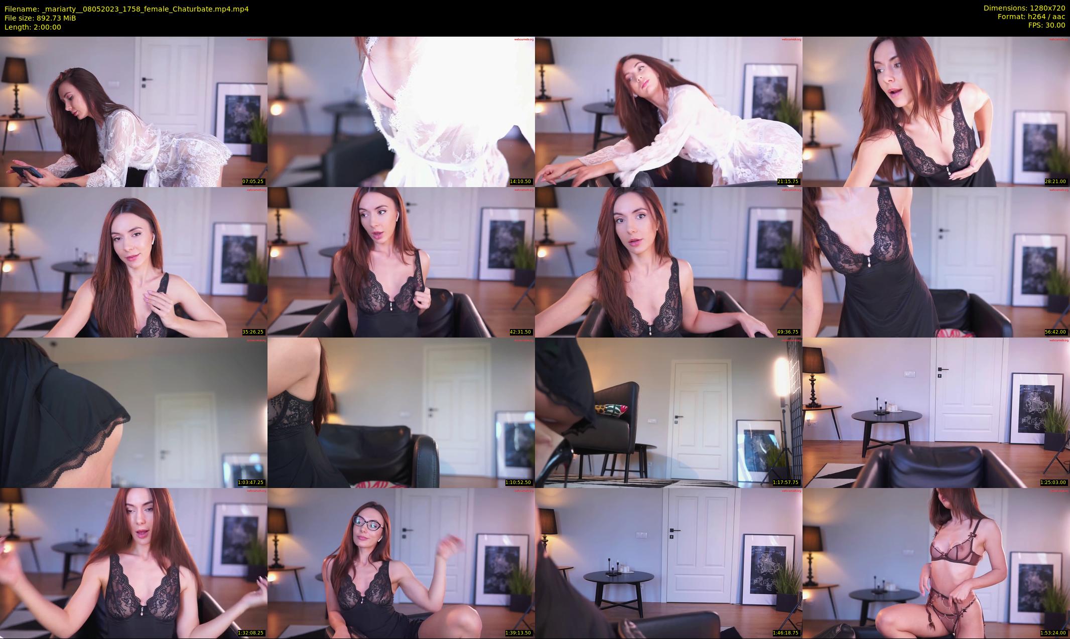 _mariarty_ — 120 minute Chaturbate female cam show recording, 720p, May 8, 2023