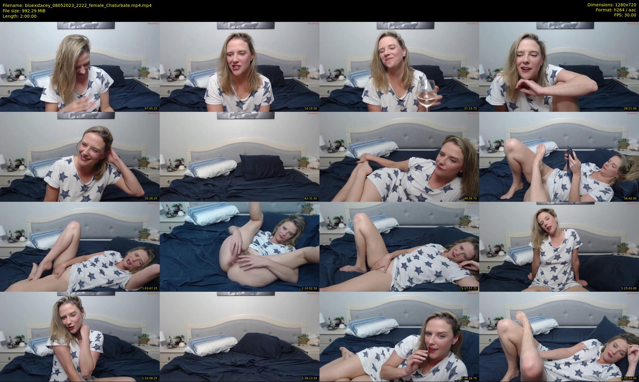 bluexstacey — 120 minute Chaturbate female cam show recording, 720p, May 8, 2023