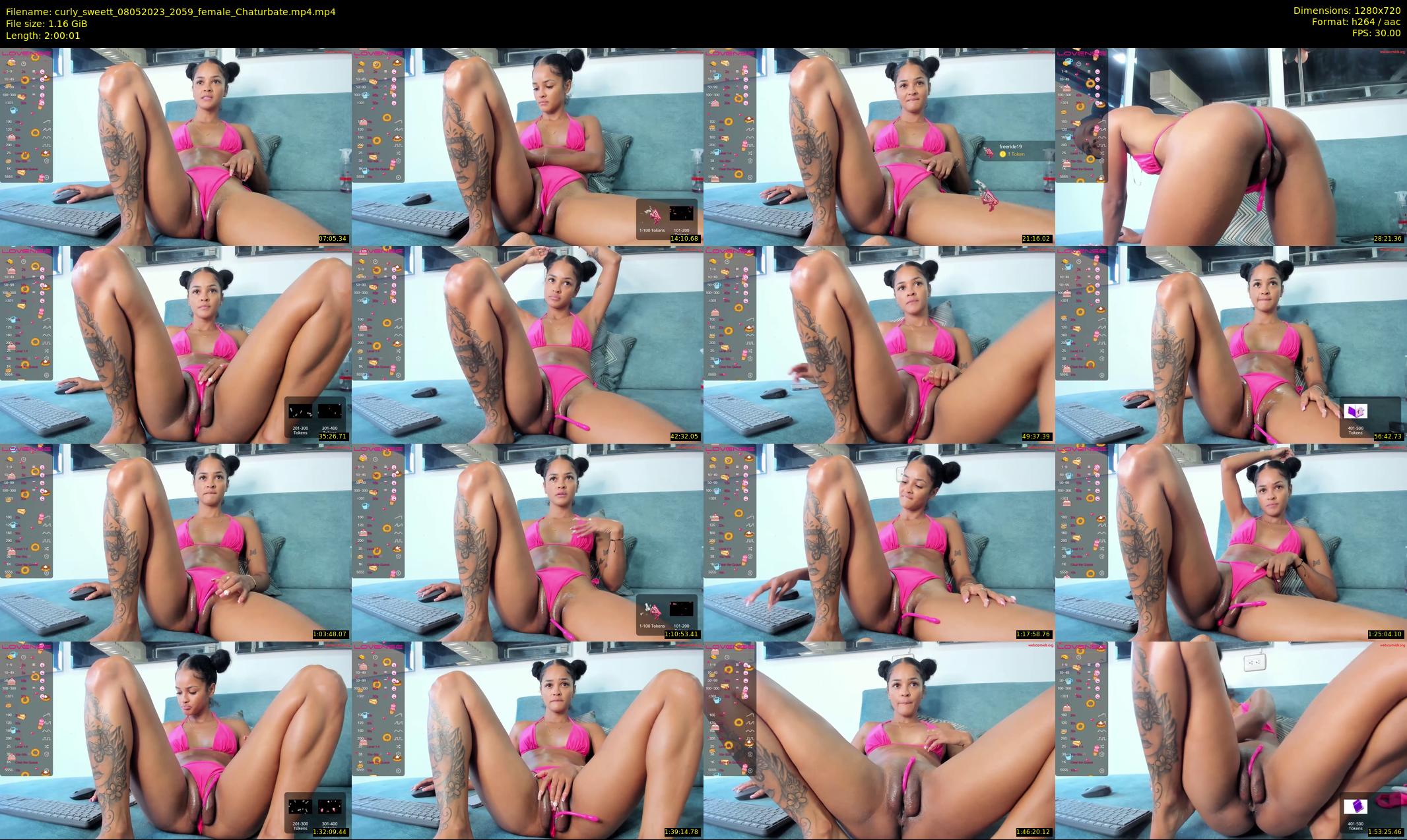 curly_sweett — 121 minute Chaturbate female cam show recording, 720p, May 8, 2023