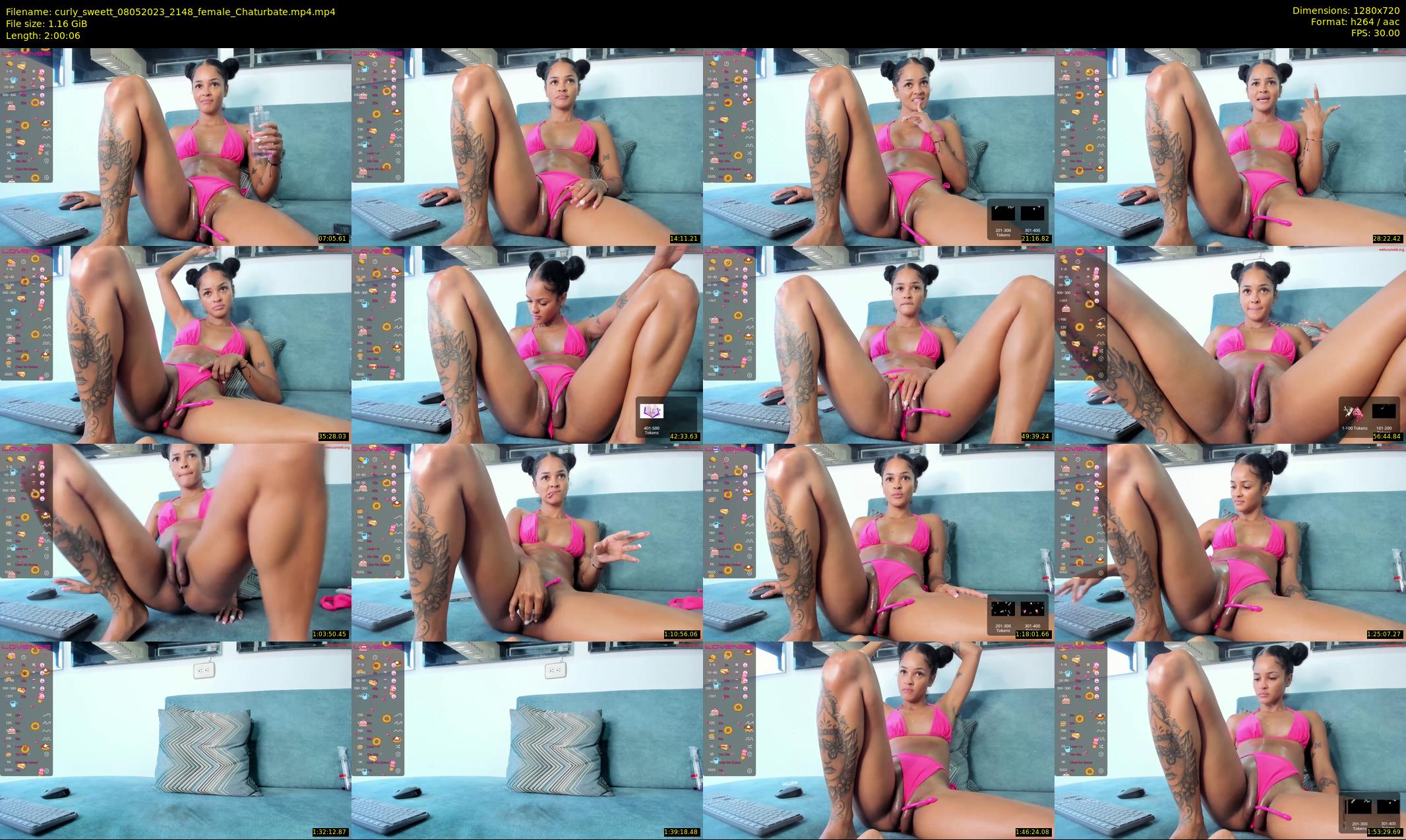 curly_sweett — 121 minute Chaturbate female cam show recording, 720p, May 8, 2023