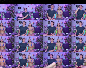 dianayleo — 45 minute Chaturbate couple cam show recording, 720p, May 8, 2023