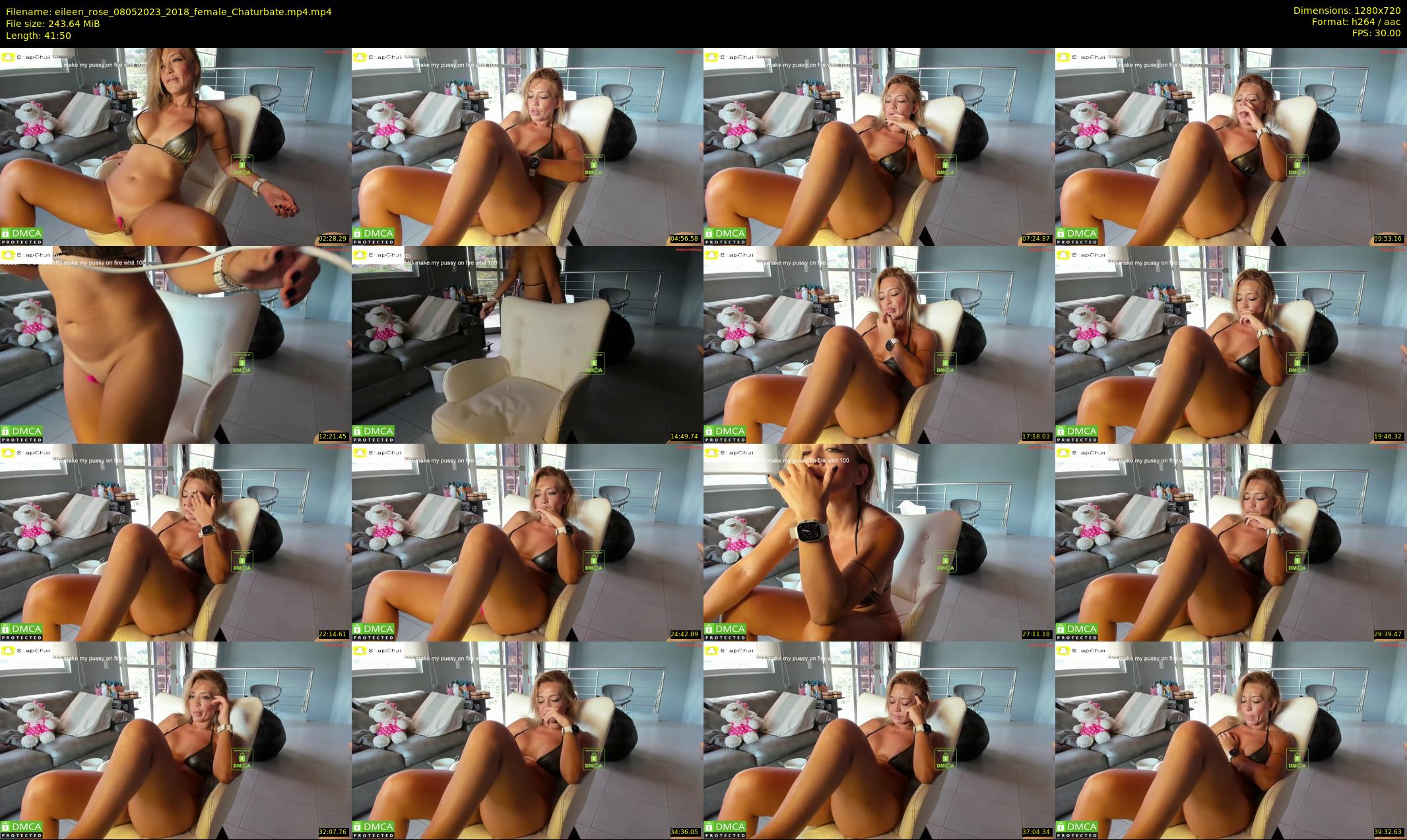 eileen_rose — 42 minute Chaturbate female cam show recording, 720p, May 8, 2023