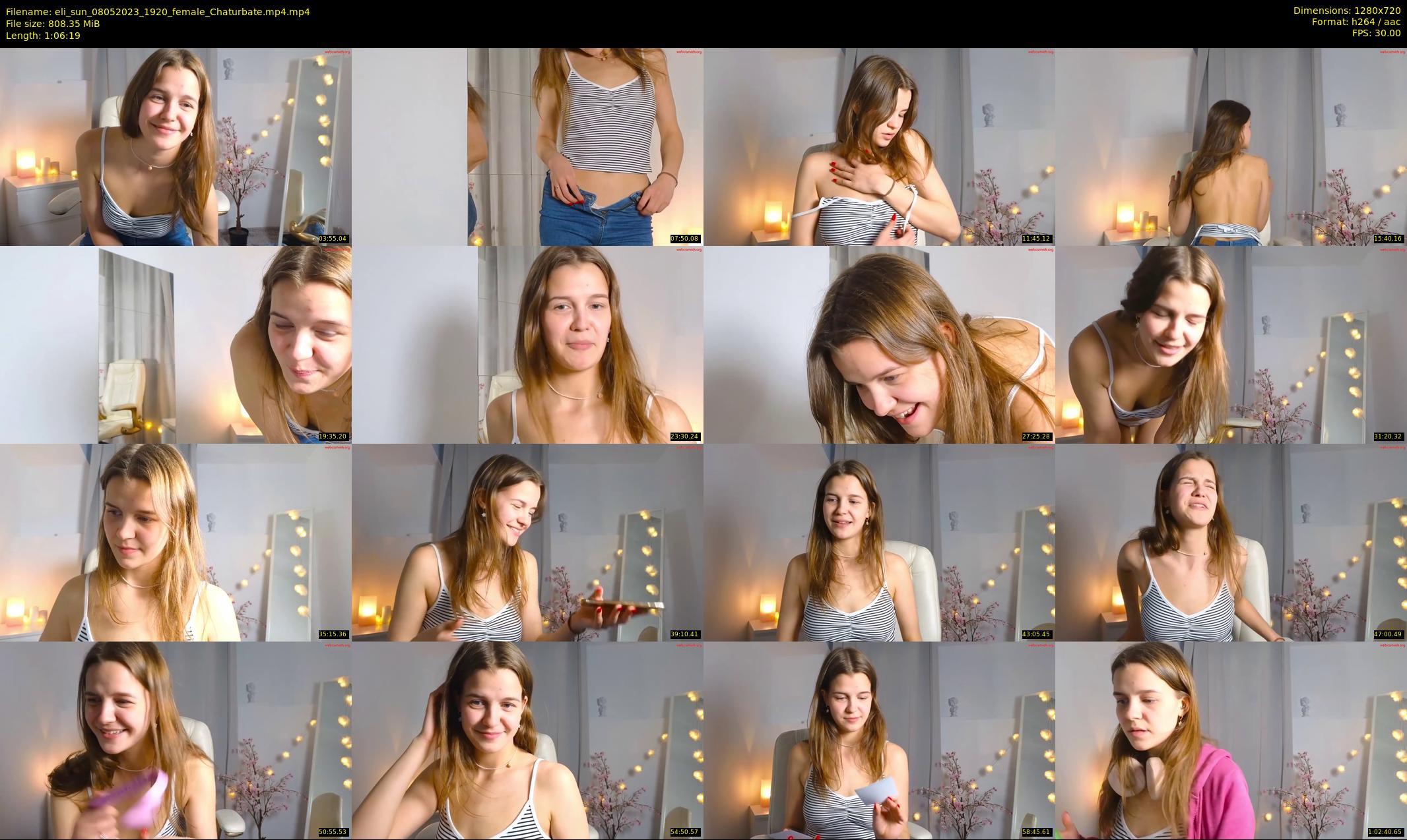 eli_sun — 67 minute Chaturbate female cam show recording, 720p, May 8, 2023