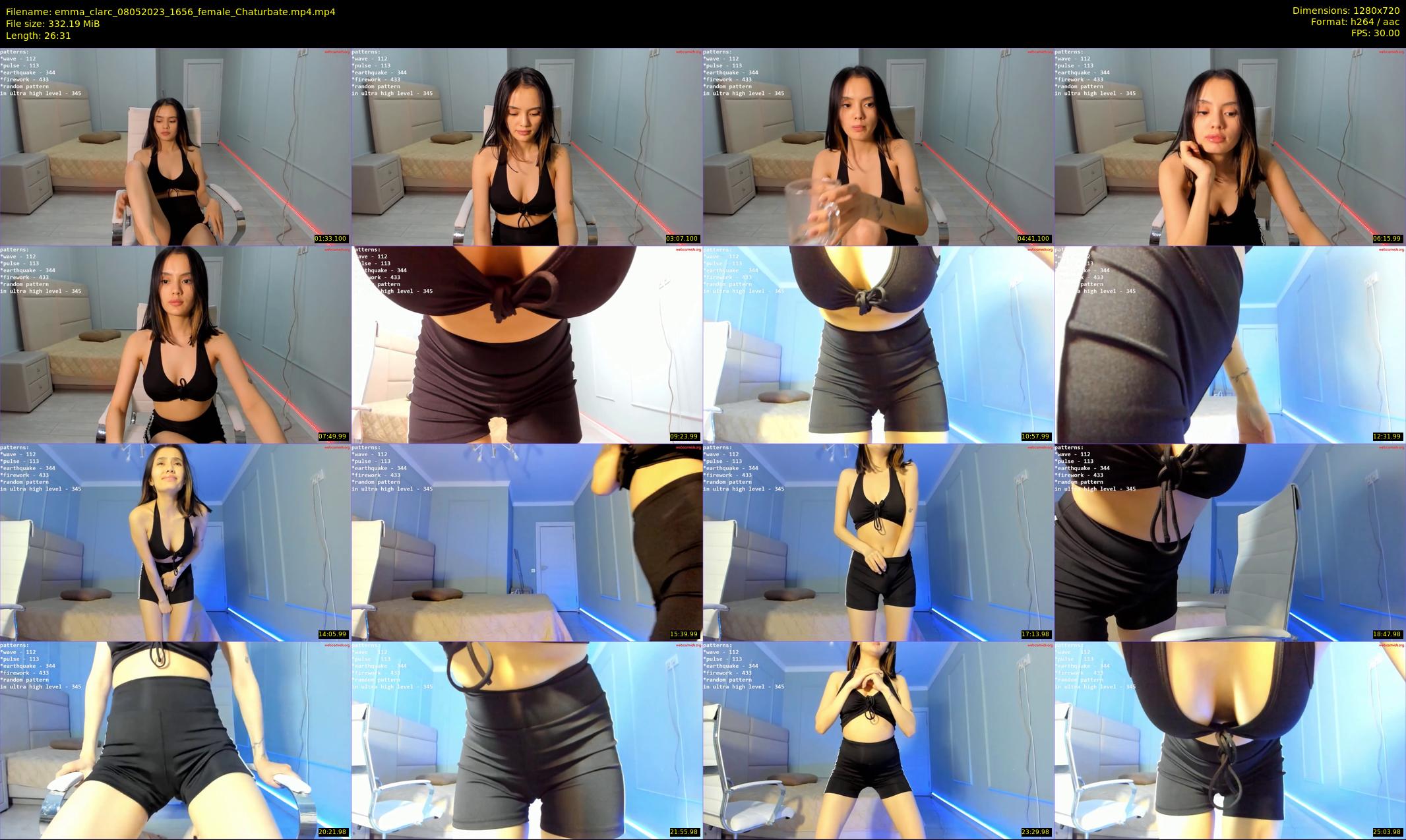 emma_clarc — 27 minute Chaturbate female cam show recording, 720p, May 8, 2023
