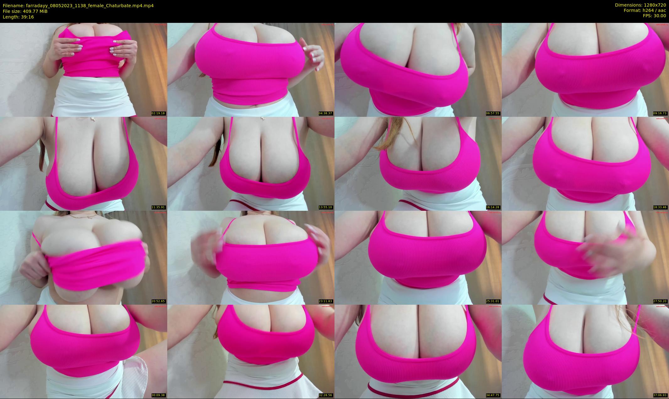farradayy — 40 minute Chaturbate female cam show recording, 720p, May 8, 2023