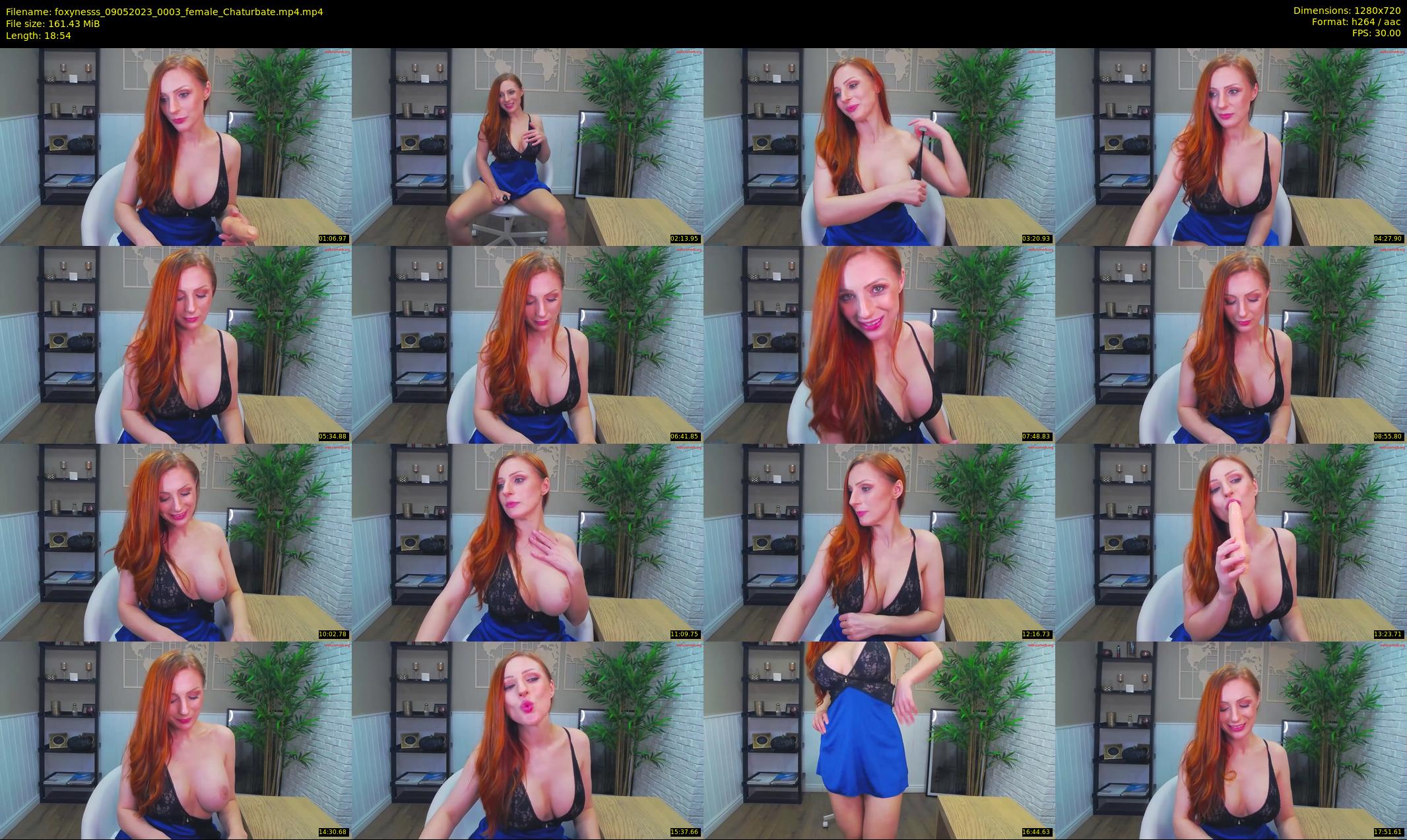 foxynesss — 19 minute Chaturbate female cam show recording, 720p, May 9, 2023