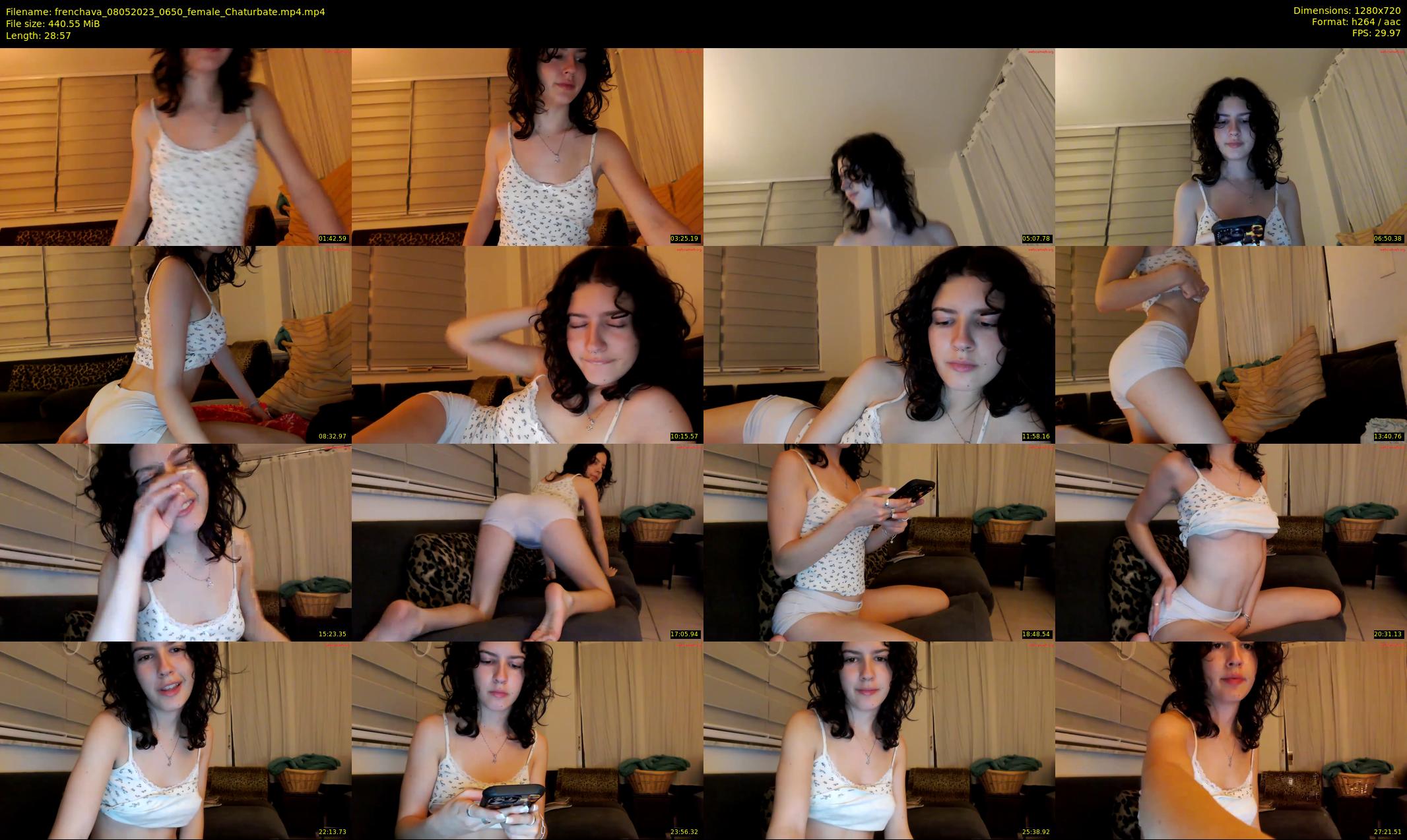 frenchava — 29 minute Chaturbate female cam show recording, 720p, May 8, 2023