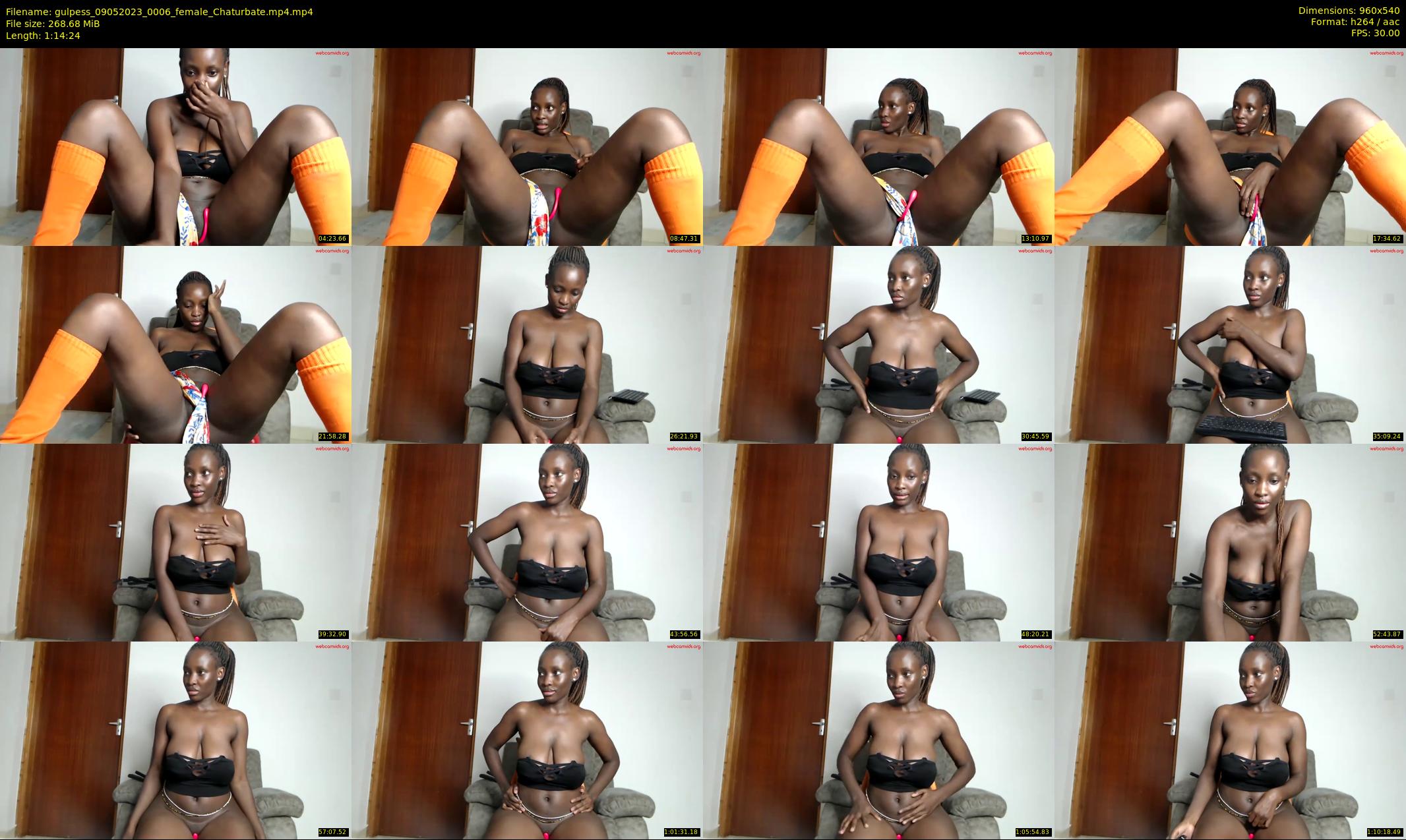 gulpess — 75 minute Chaturbate female cam show recording, 480p, May 9, 2023