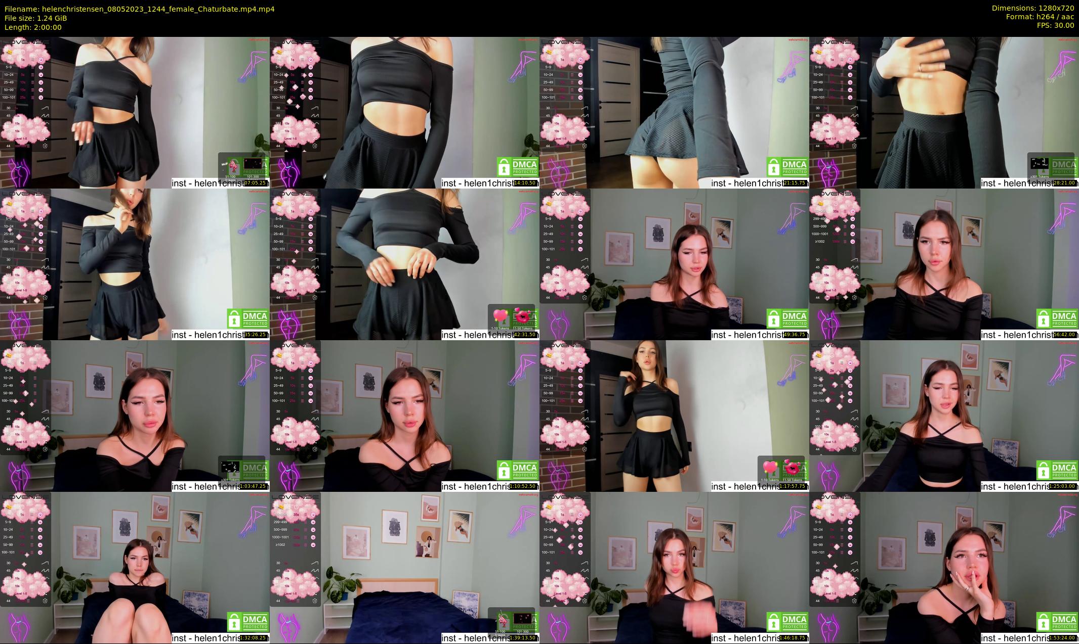 helenchristensen — 120 minute Chaturbate female cam show recording, 720p, May 8, 2023