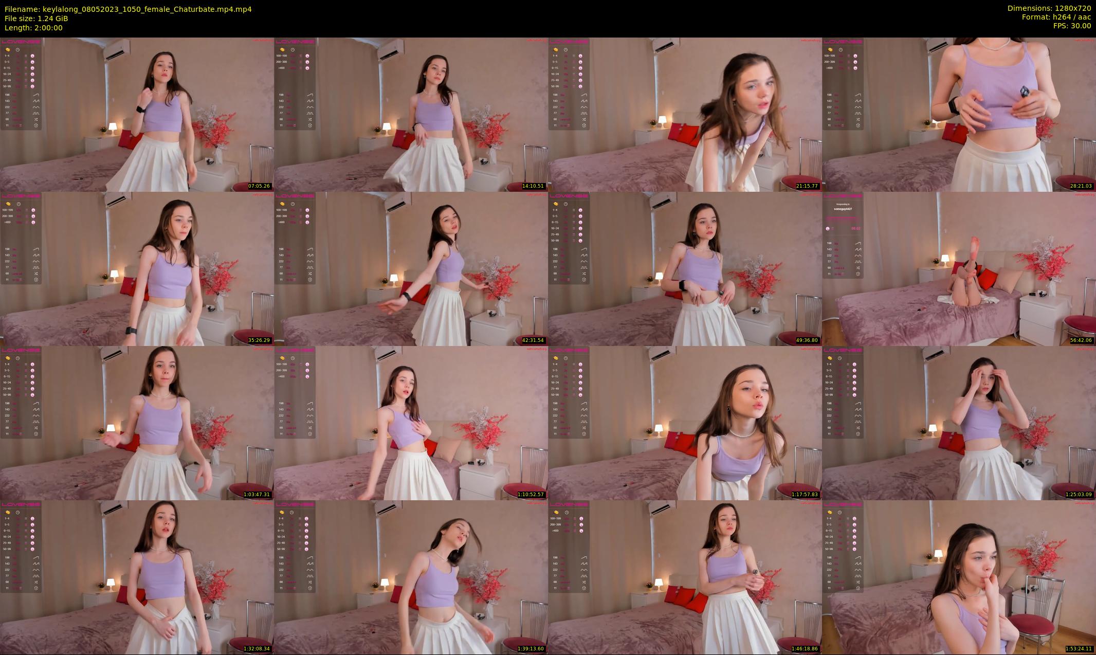 keylalong — 120 minute Chaturbate female cam show recording, 720p, May 8, 2023