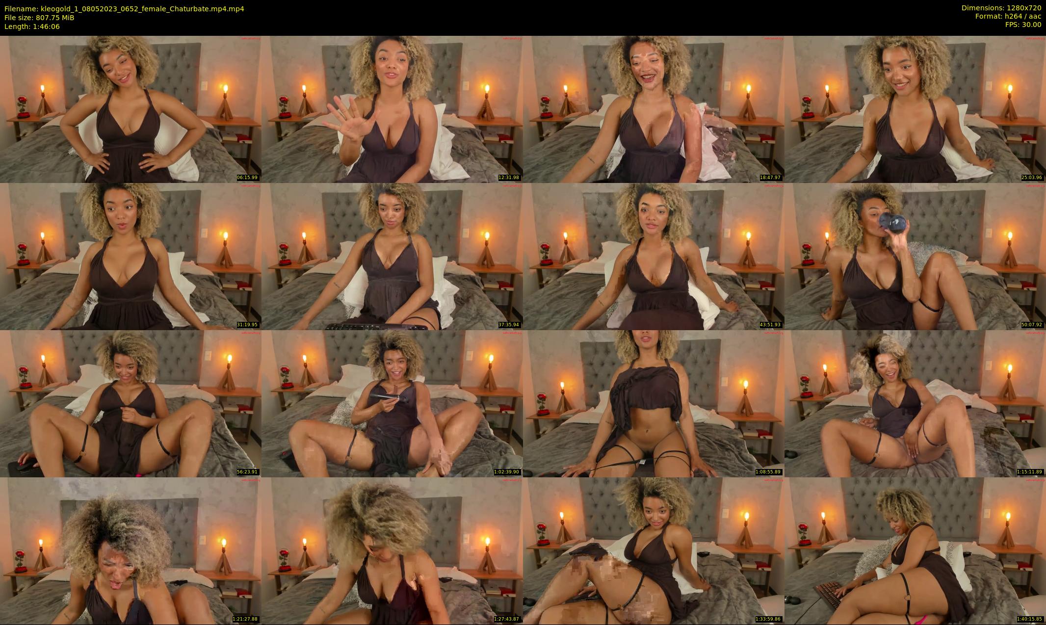 kleogold_1 — 107 minute Chaturbate female cam show recording, 720p, May 8, 2023
