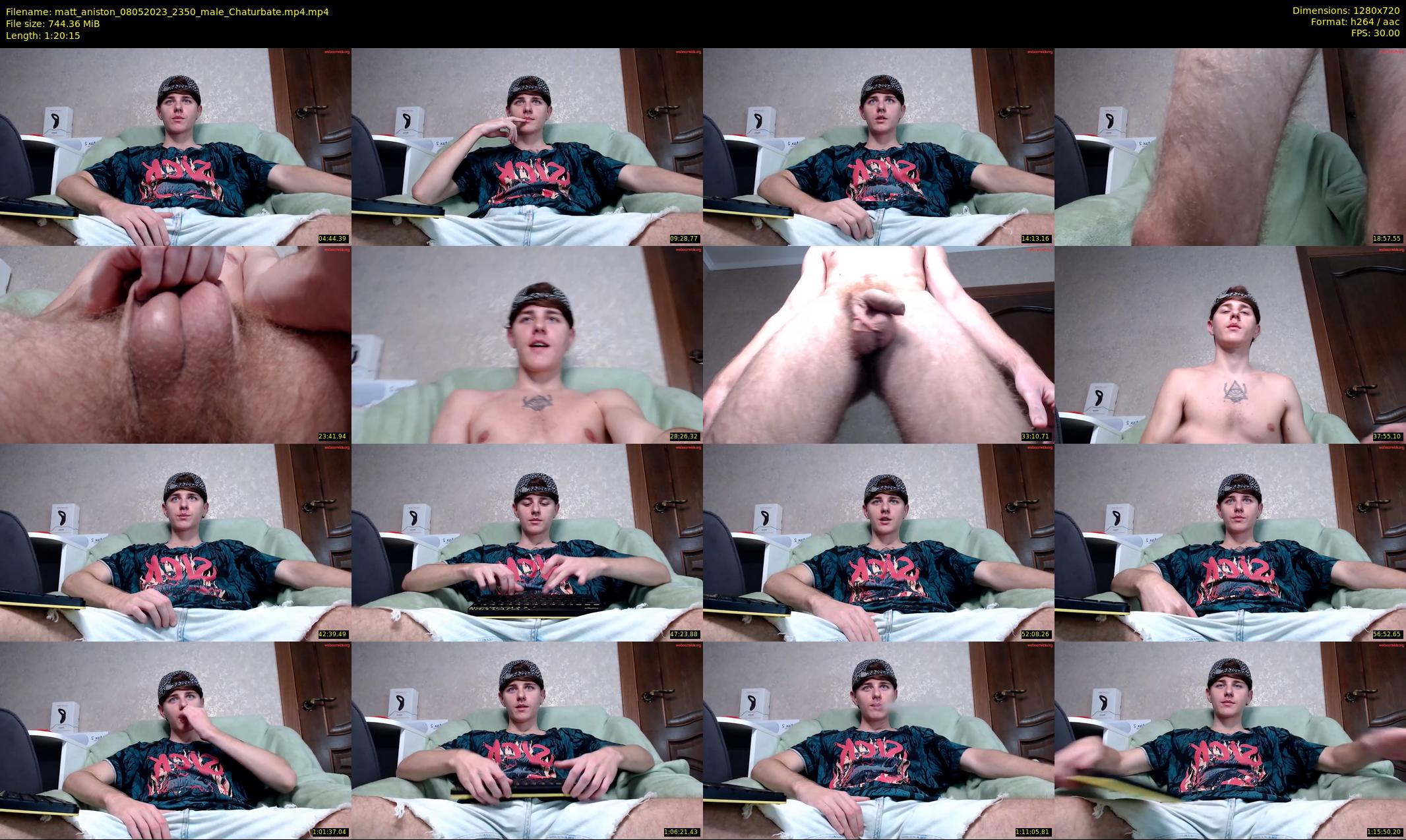 matt_aniston — 81 minute Chaturbate male cam show recording, 720p, May 8, 2023