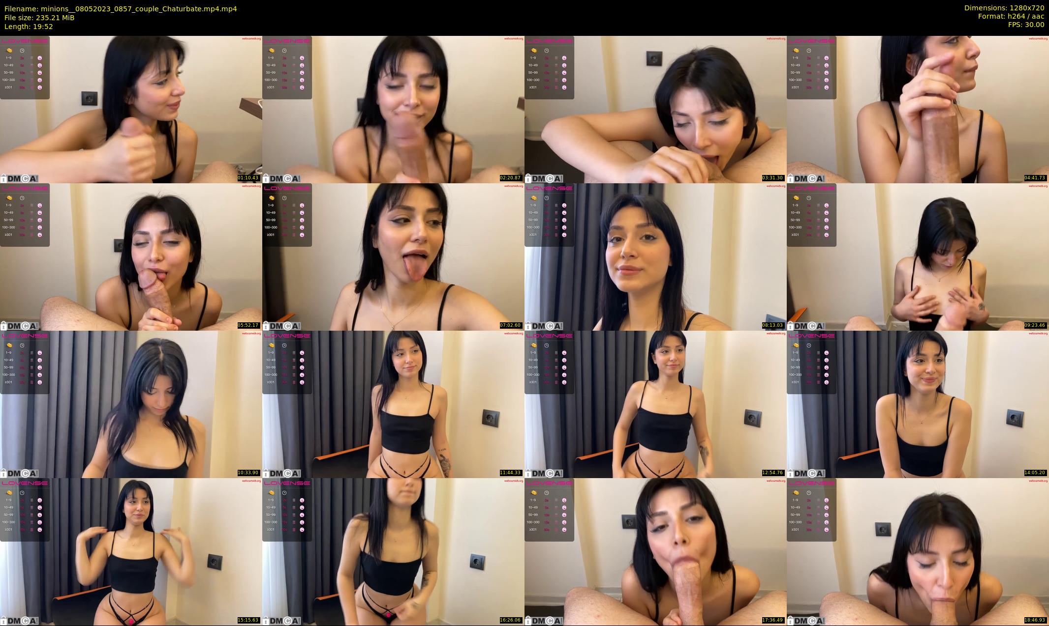 minions_ — 20 minute Chaturbate couple cam show recording, 720p, May 8, 2023