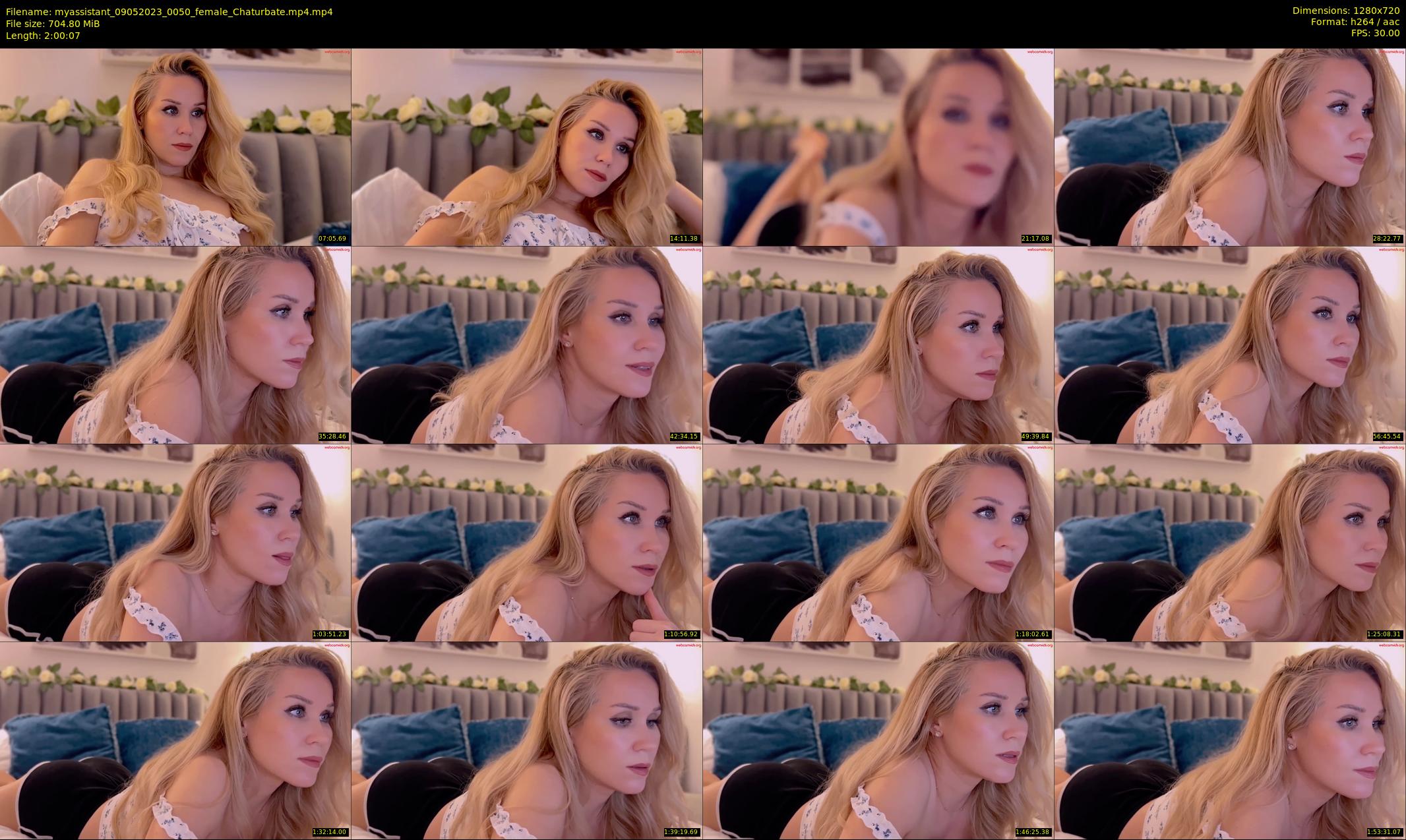 myassistant — 121 minute Chaturbate female cam show recording, 720p, May 9, 2023