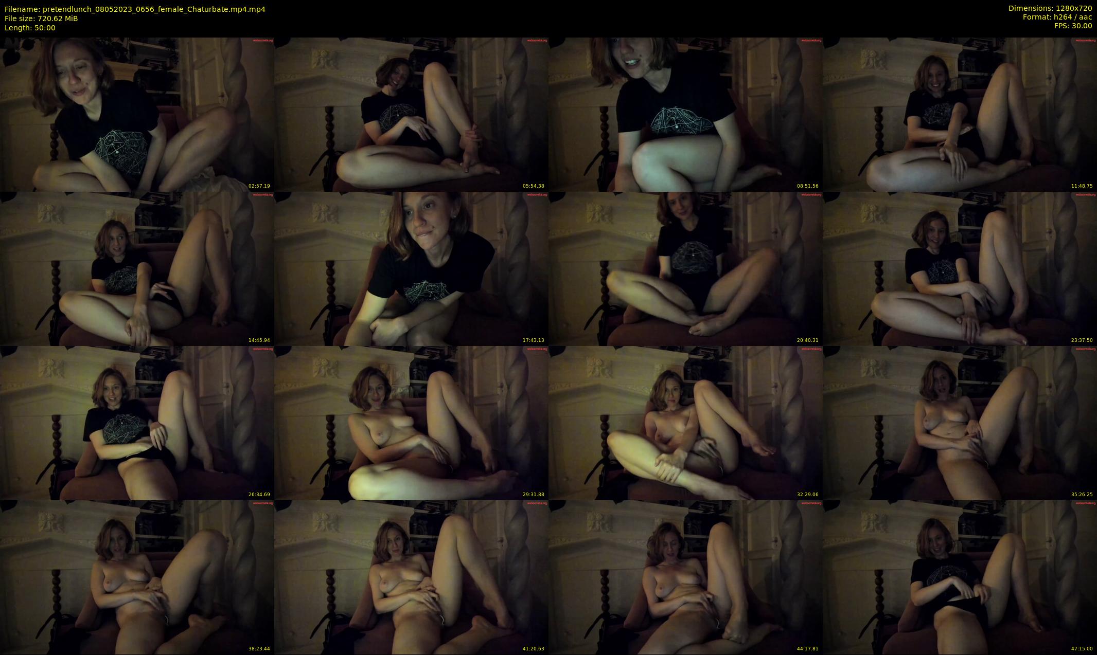 pretendlunch — 50 minute Chaturbate couple cam show recording, 720p, May 8, 2023