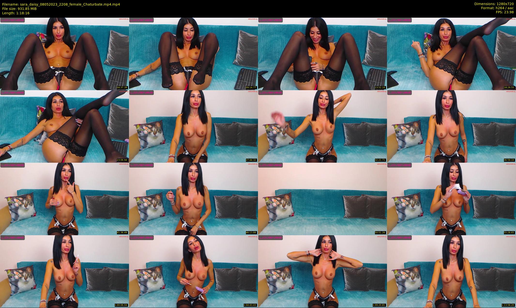 sara_daisy — 79 minute Chaturbate female cam show recording, 720p, May 8, 2023