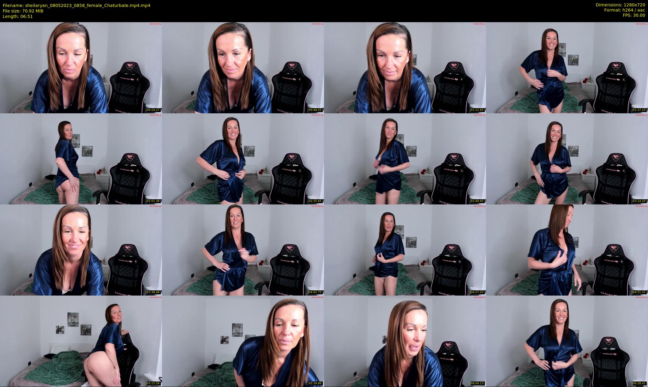sheilaryan — 7 minute Chaturbate female cam show recording, 720p, May 8, 2023