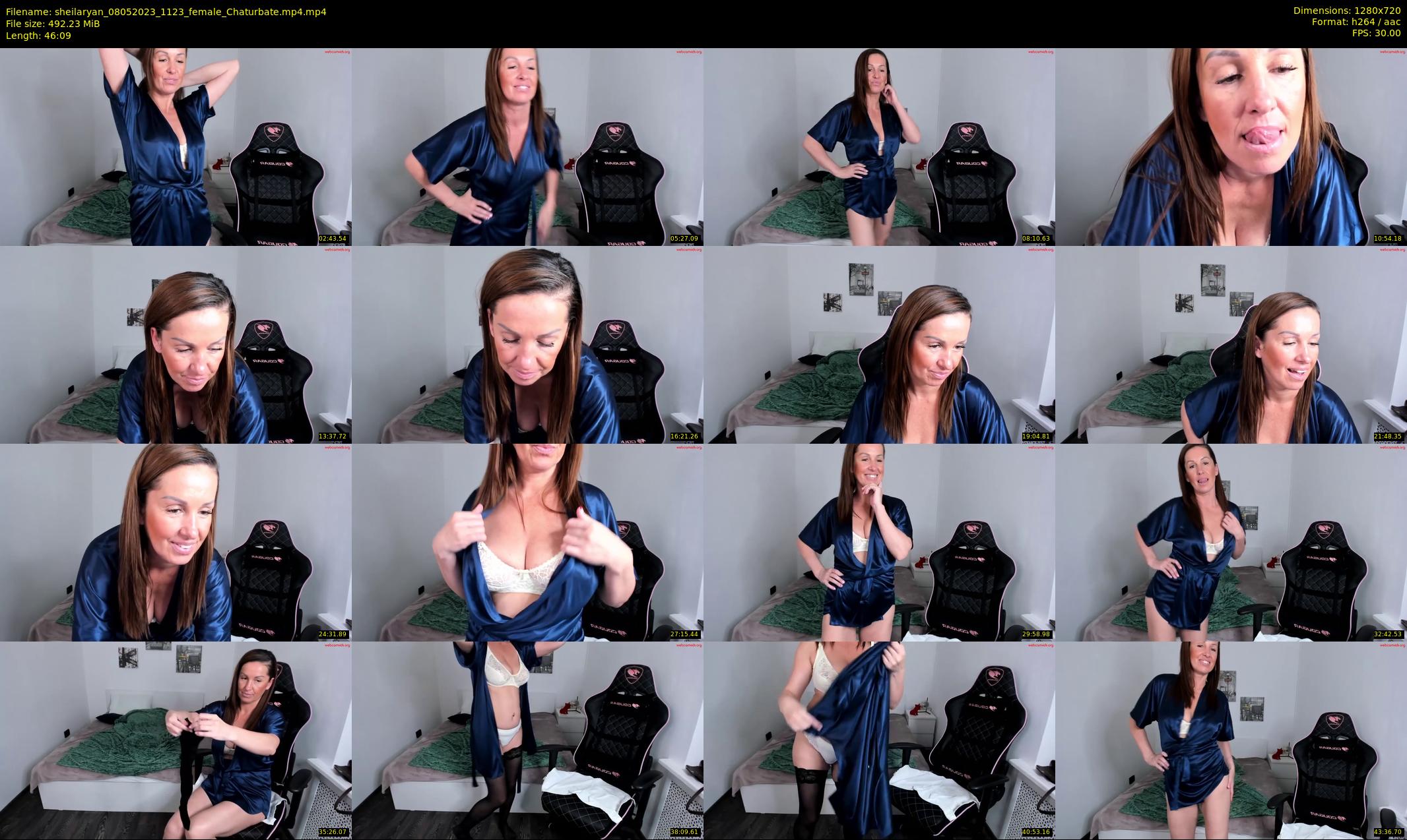 sheilaryan — 47 minute Chaturbate female cam show recording, 720p, May 8, 2023