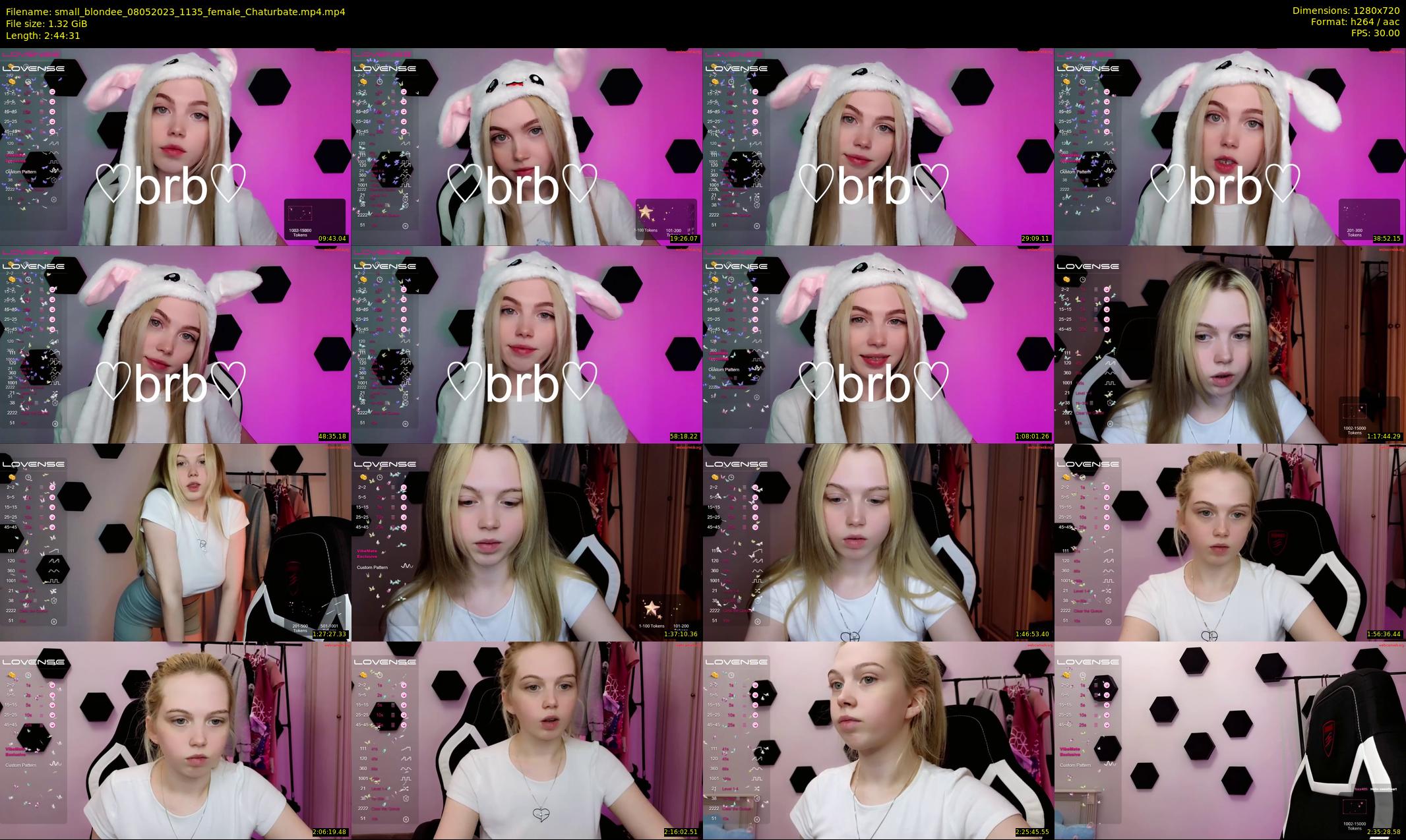 small_blondee — 165 minute Chaturbate female cam show recording, 720p, May 8, 2023