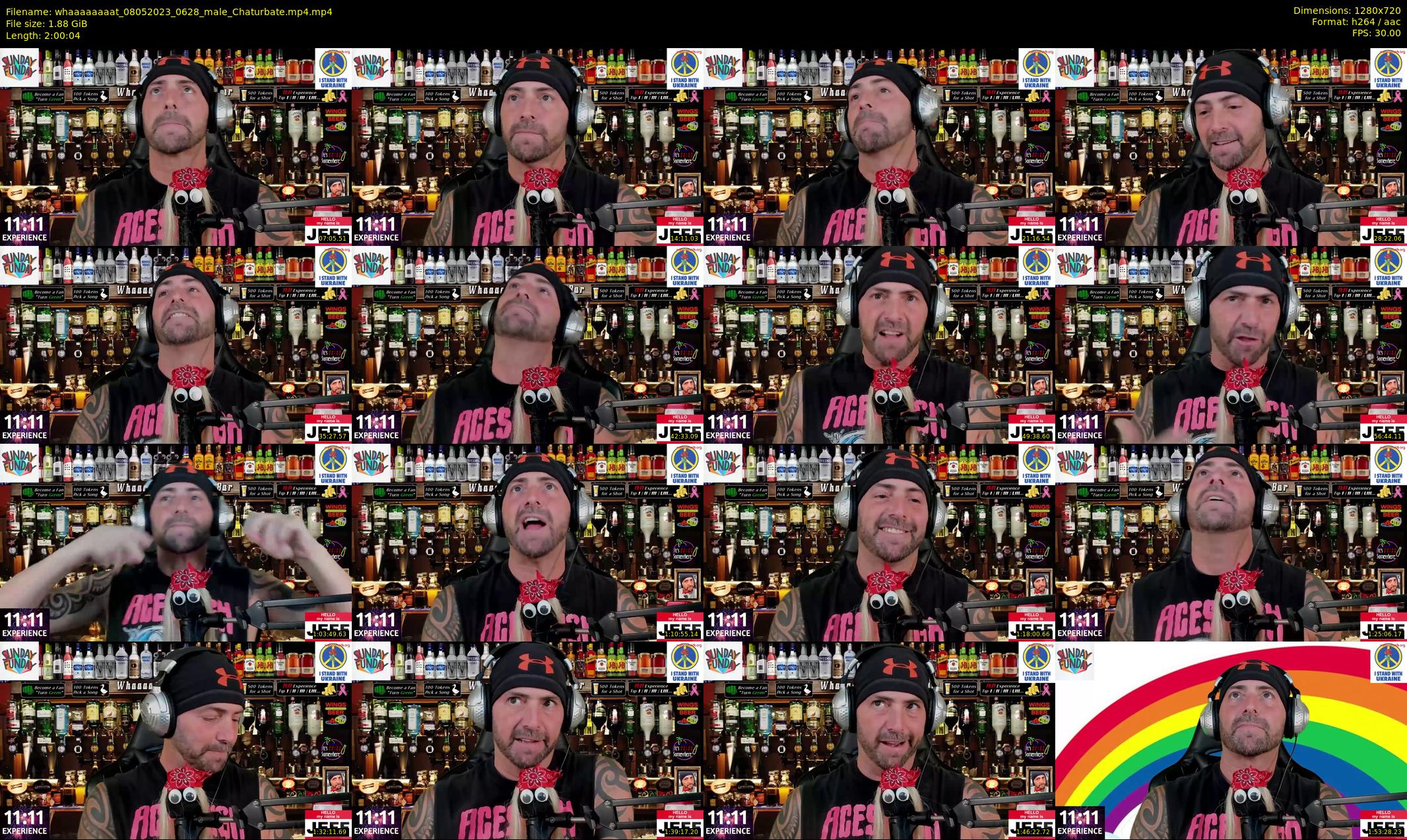 whaaaaaaaat — 121 minute Chaturbate couple cam show recording, 720p, May 8, 2023