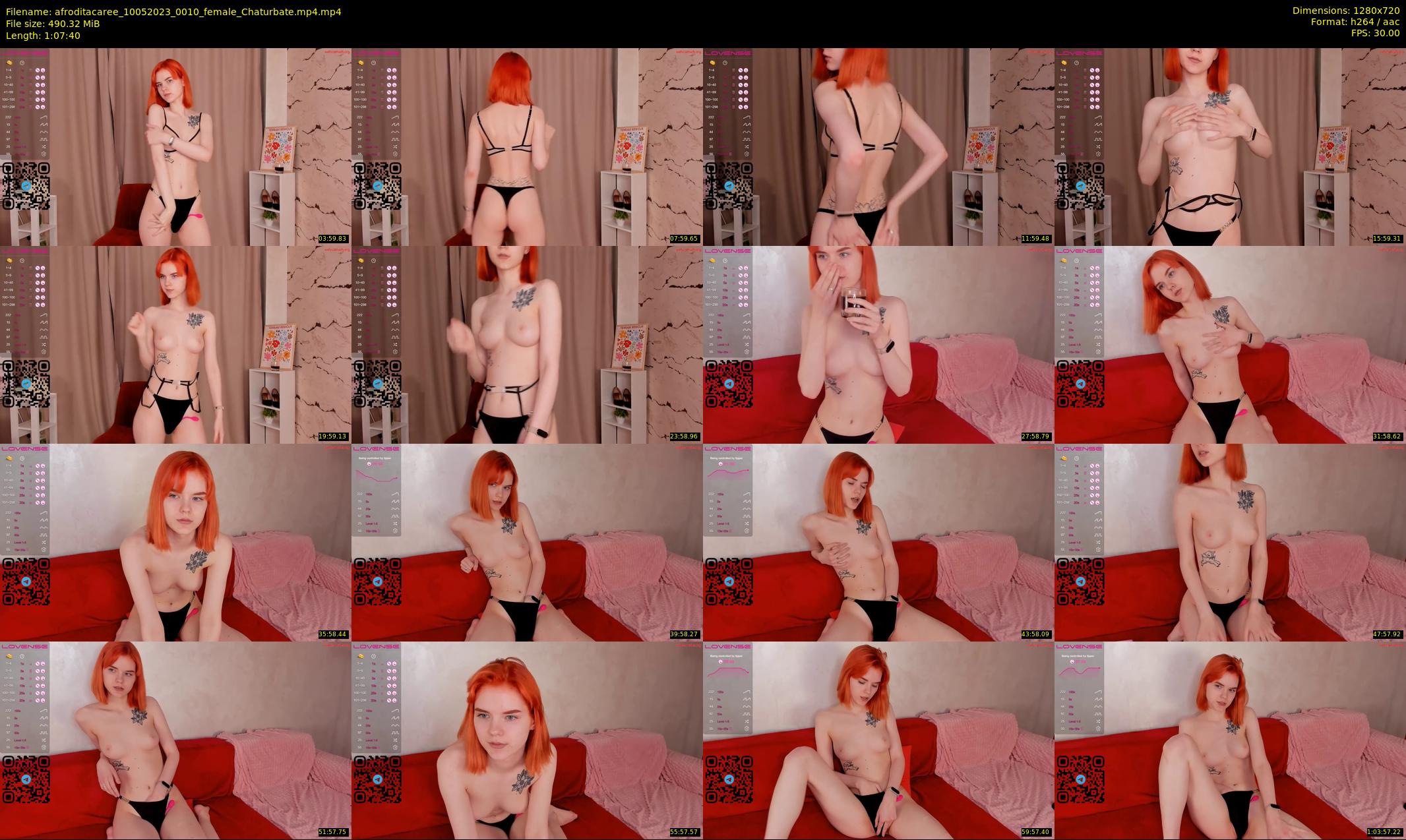afroditacaree — 68 minute Chaturbate female cam show recording, 720p, May 10, 2023