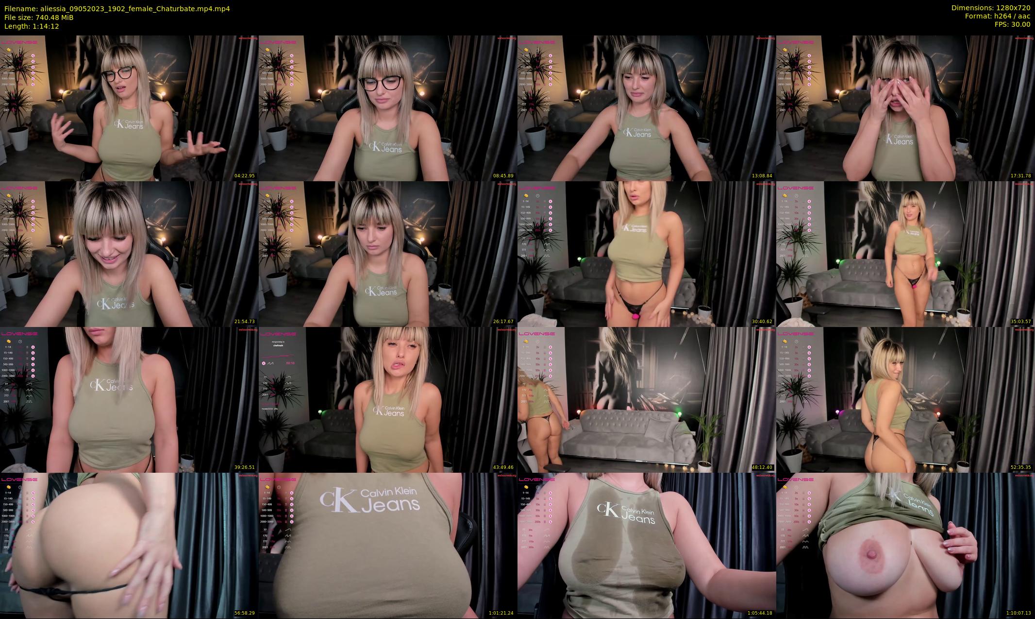 aliessia — 75 minute Chaturbate female cam show recording, 720p, May 9, 2023