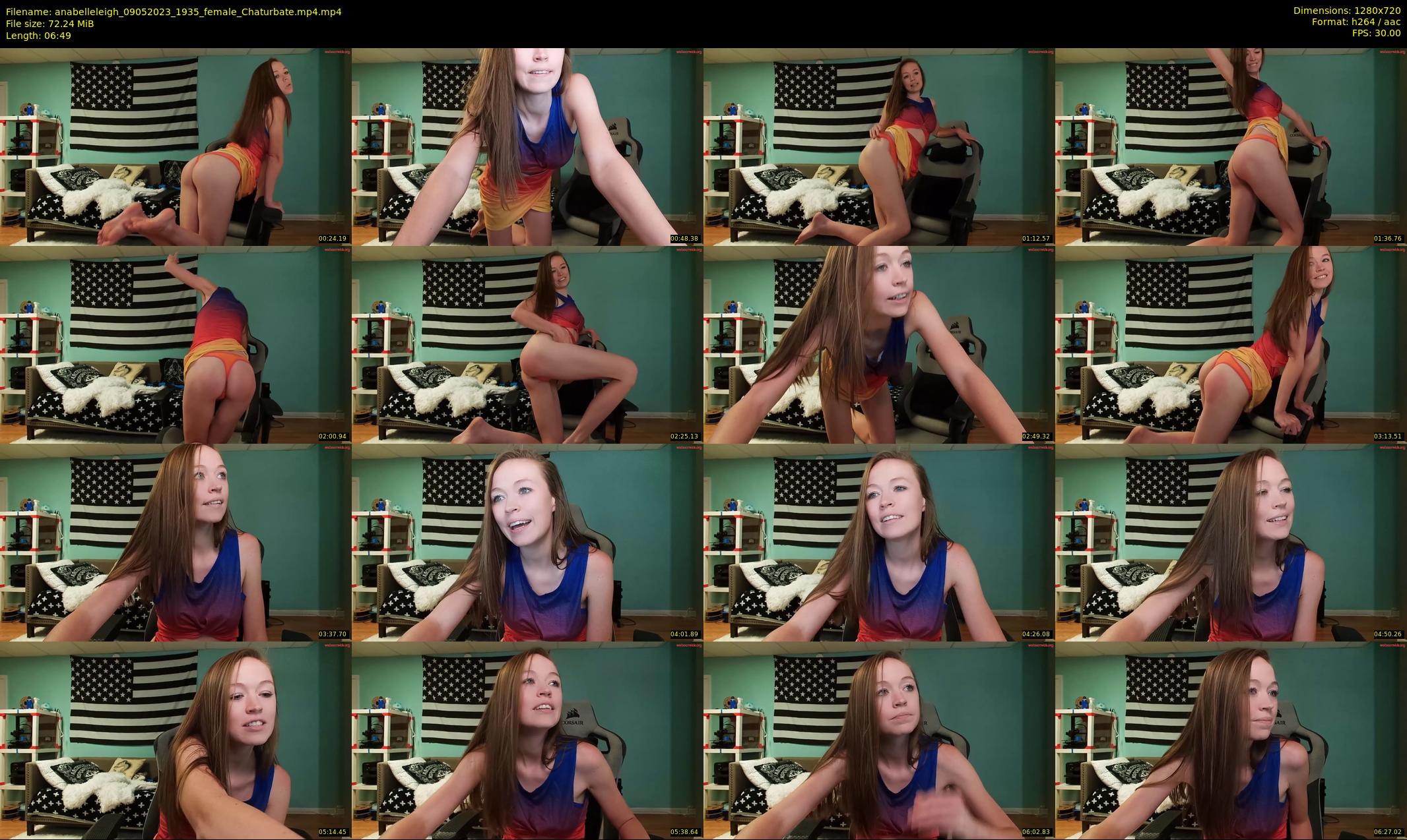 anabelleleigh — 7 minute Chaturbate female cam show recording, 720p, May 9, 2023