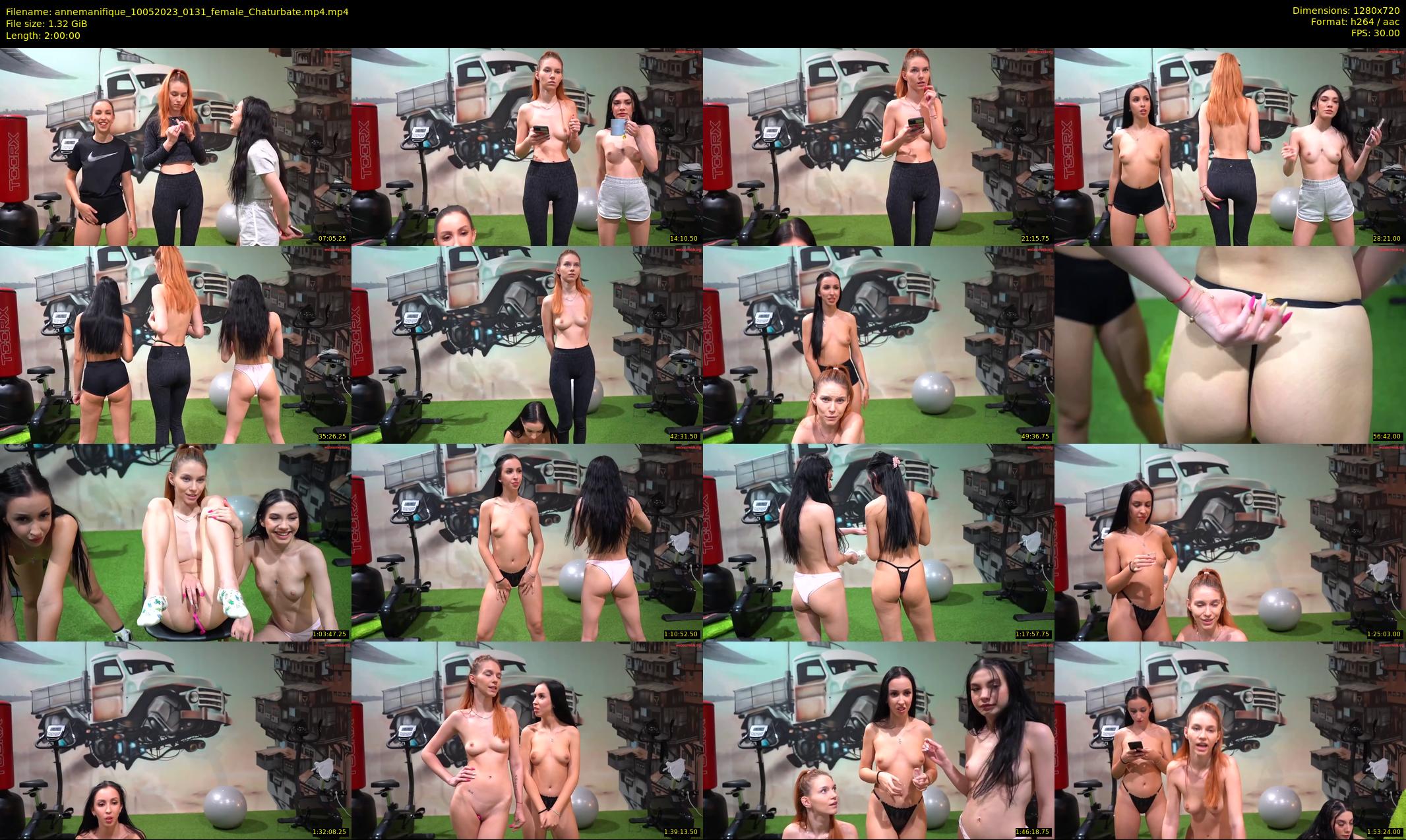 annemanifique — 120 minute Chaturbate female cam show recording, 720p, May 10, 2023