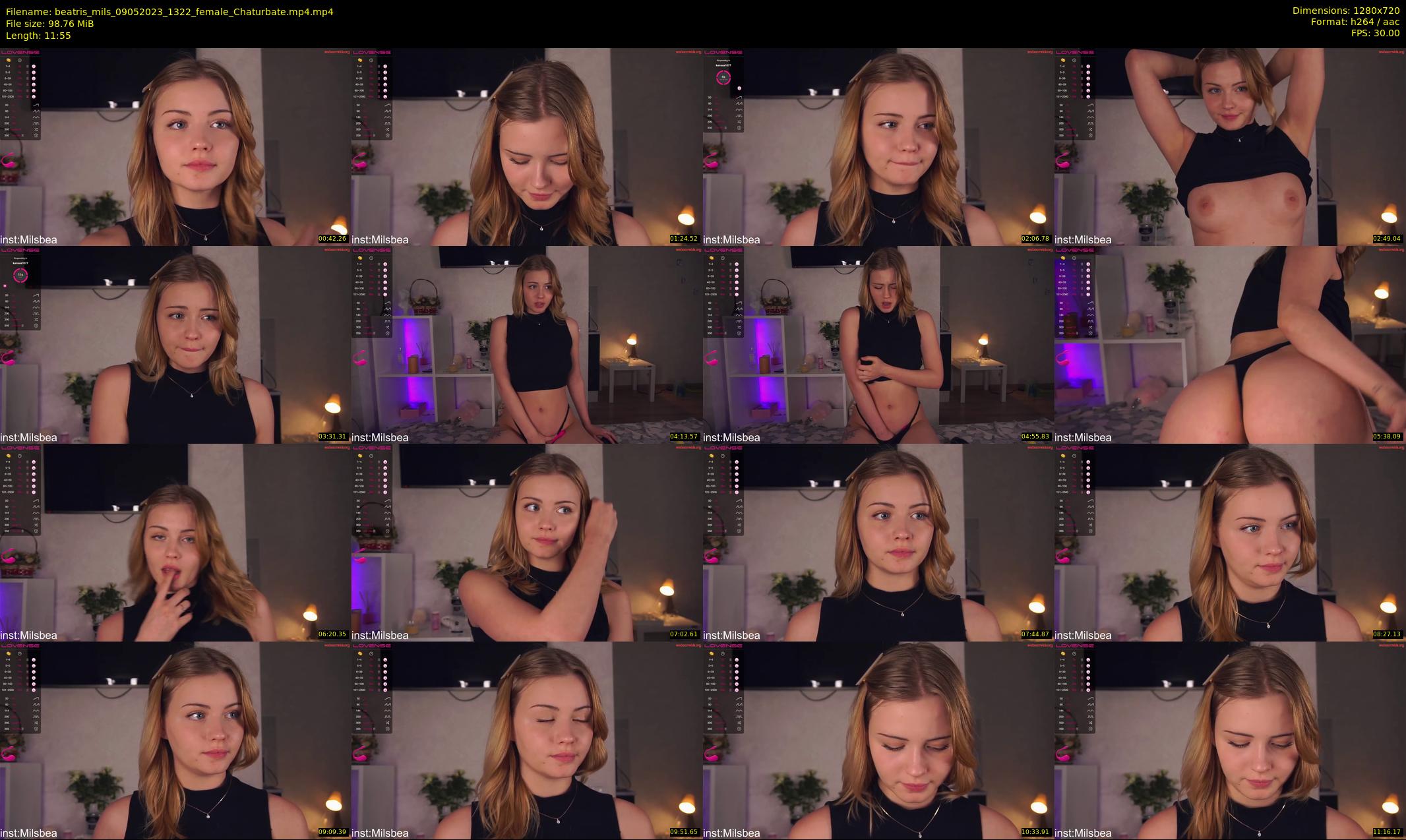 beatris_mils — 12 minute Chaturbate female cam show recording, 720p, May 9, 2023