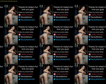 beckymartens — 9 minute Chaturbate female cam show recording, 720p, May 9, 2023