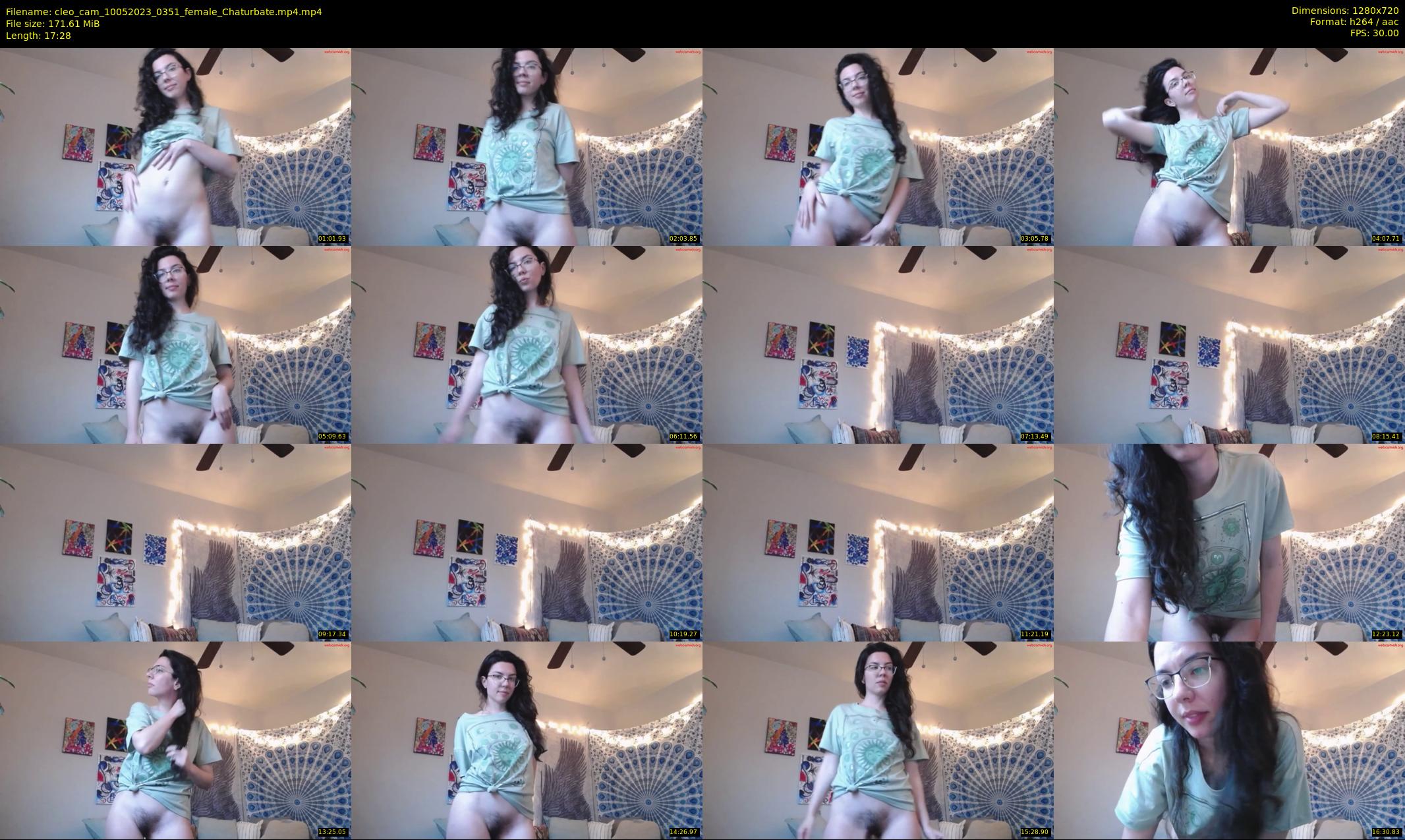 cleo_cam — 18 minute Chaturbate female cam show recording, 720p, May 10, 2023