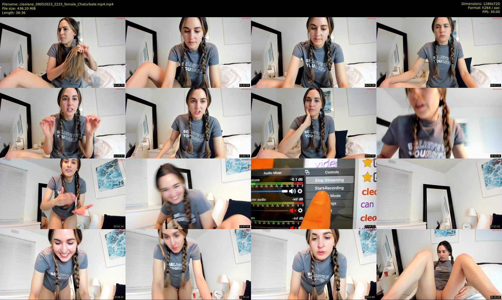 cleolane — 39 minute Chaturbate female cam show recording, 720p, May 9, 2023