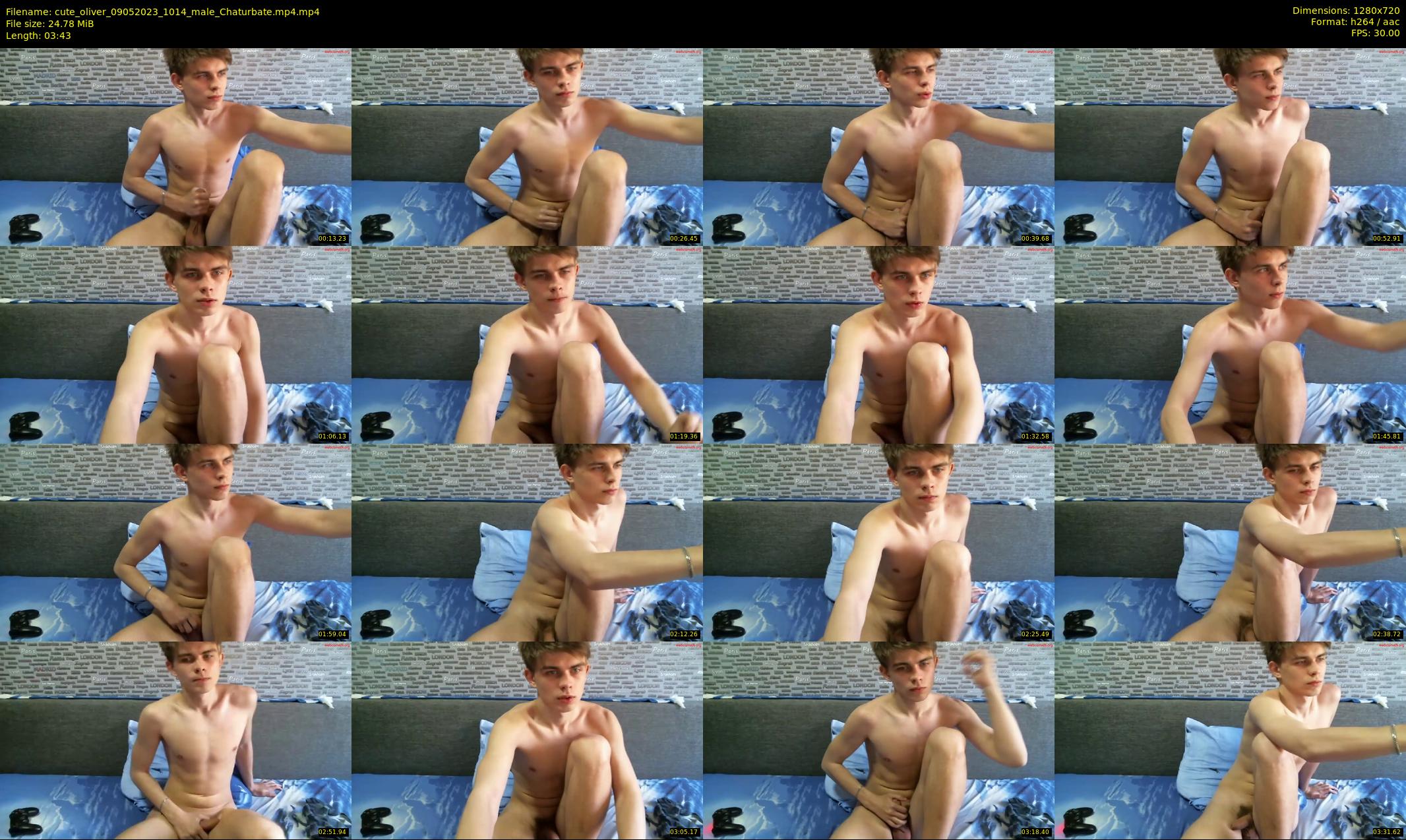 cute_oliver — 4 minute Chaturbate male cam show recording, 720p, May 9, 2023
