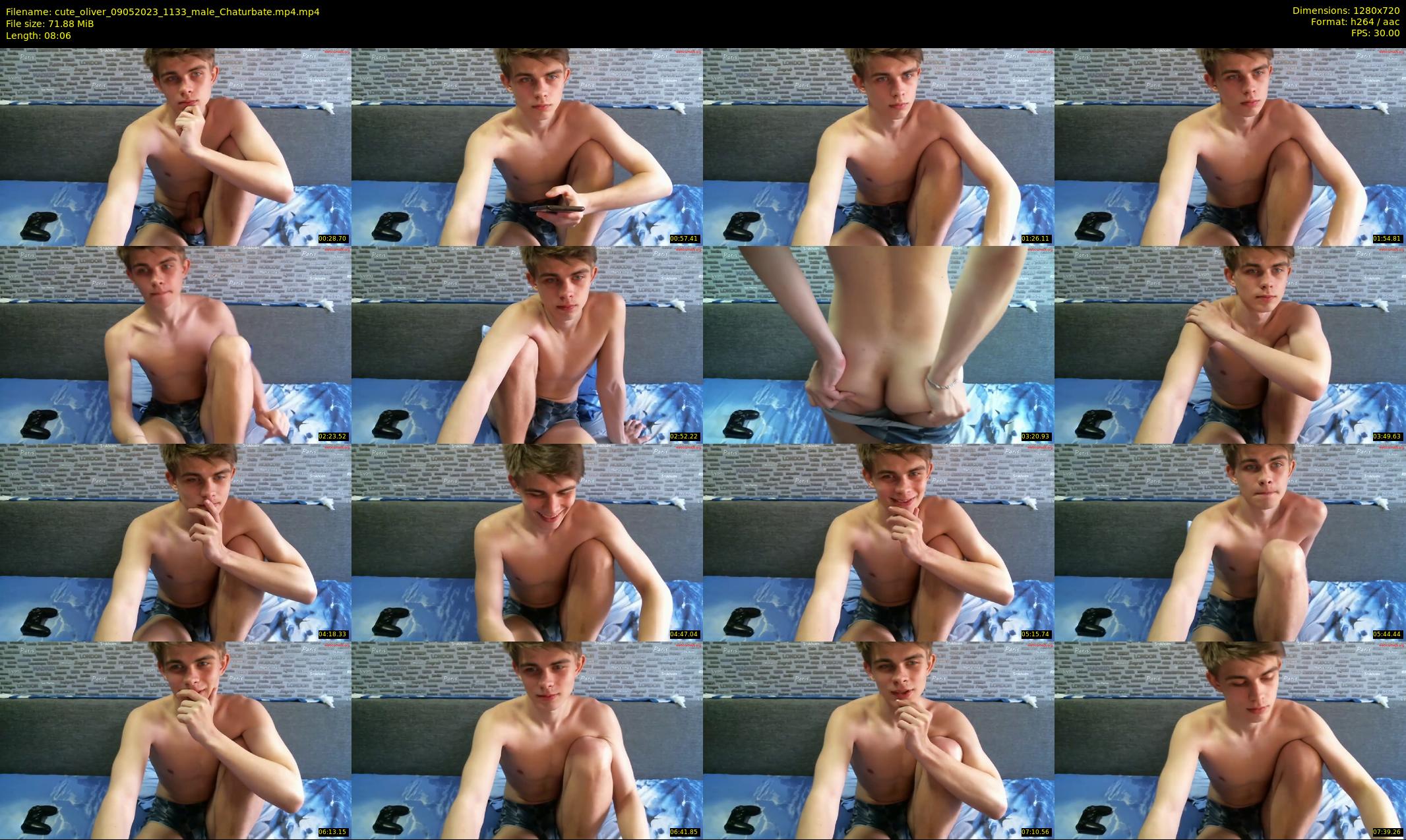 cute_oliver — 9 minute Chaturbate male cam show recording, 720p, May 9, 2023
