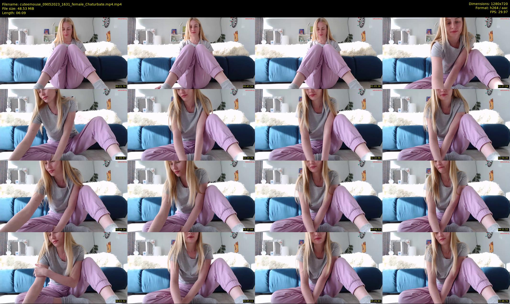 cuteemouse — 7 minute Chaturbate female cam show recording, 720p, May 9, 2023