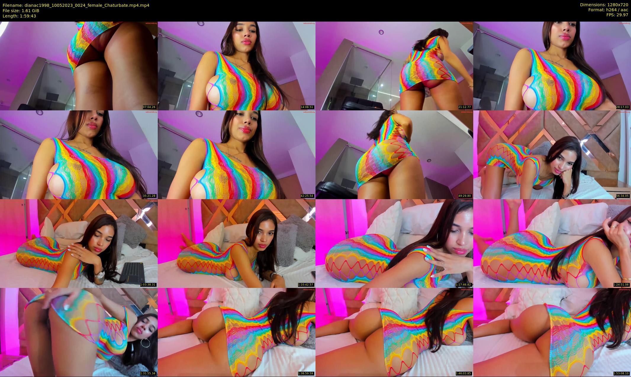 dianac1998 — 120 minute Chaturbate female cam show recording, 720p, May 10, 2023