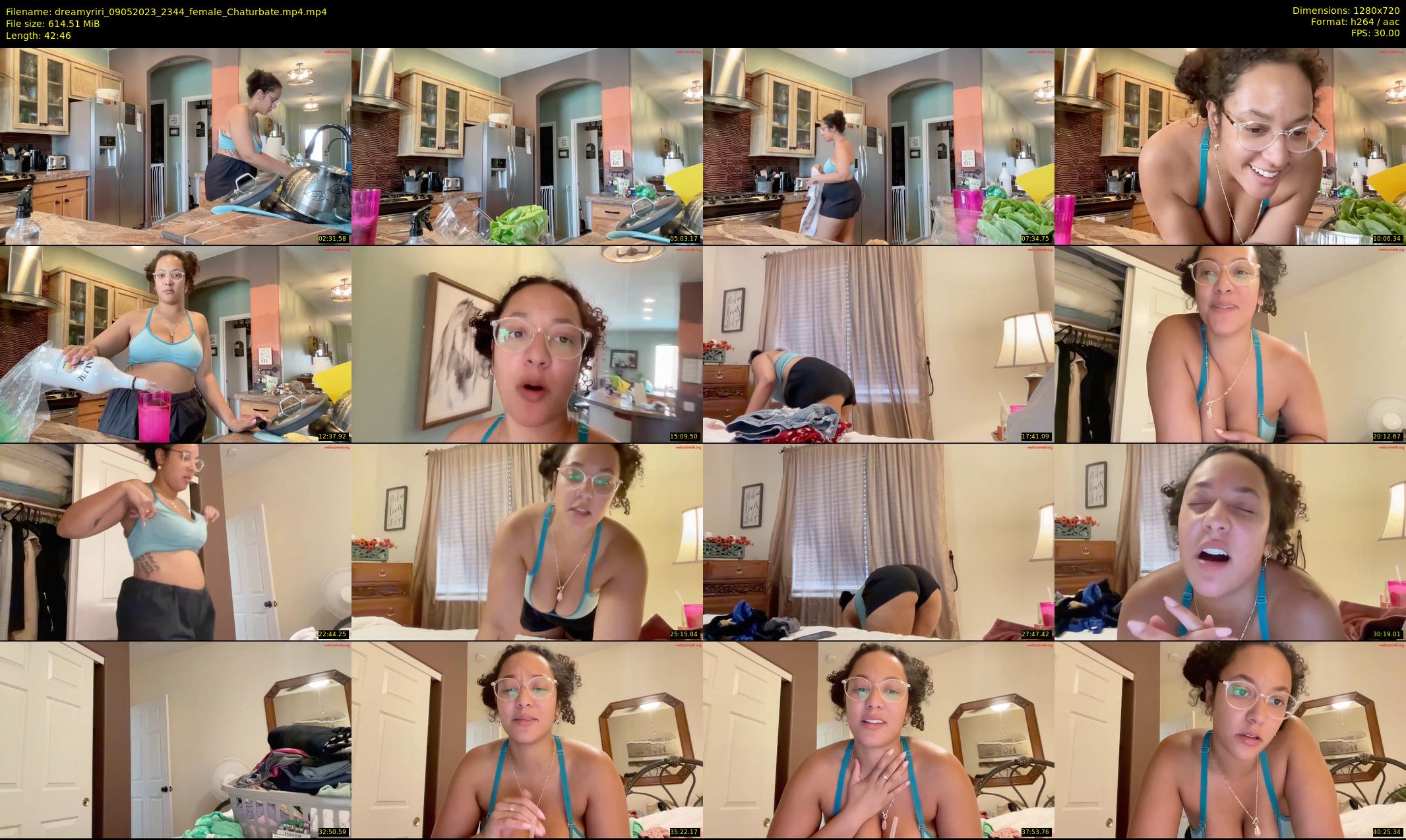 dreamyriri — 43 minute Chaturbate female cam show recording, 720p, May 9, 2023