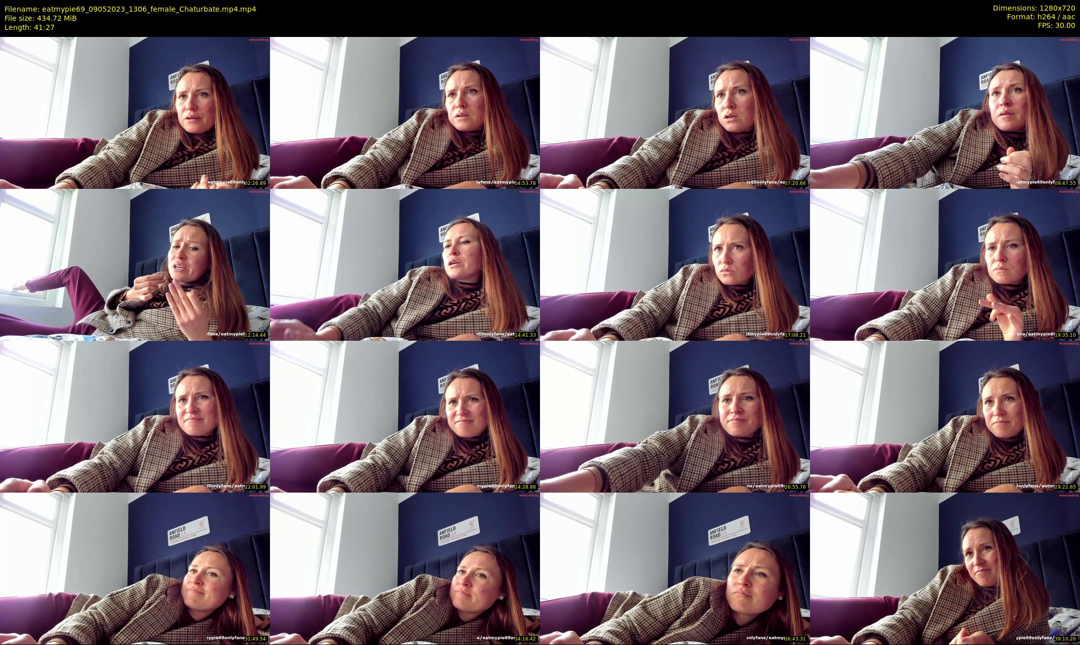 eatmypie69 — 42 minute Chaturbate female cam show recording, 720p, May 9, 2023