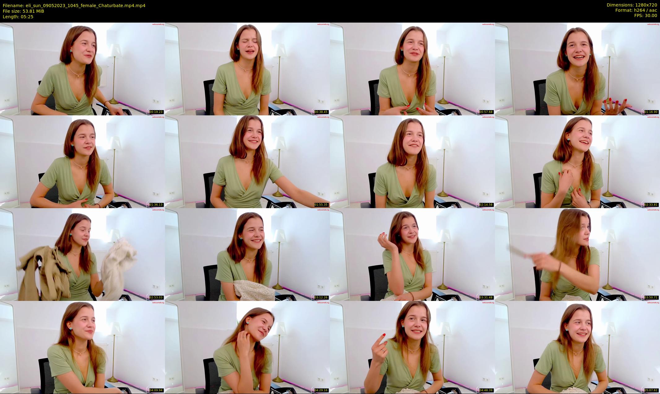 eli_sun — 6 minute Chaturbate female cam show recording, 720p, May 9, 2023