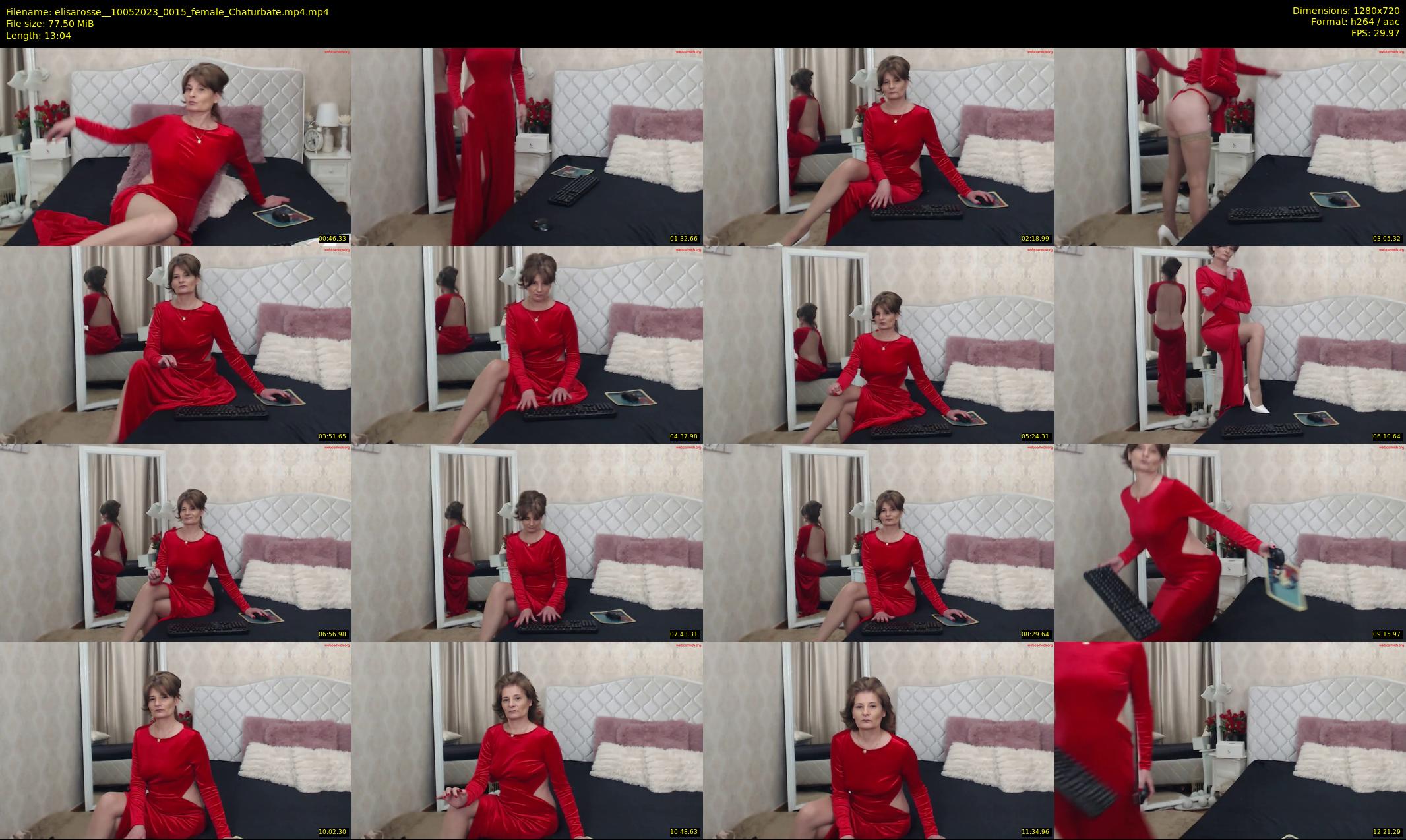 elisarosse_ — 14 minute Chaturbate female cam show recording, 720p, May 10, 2023
