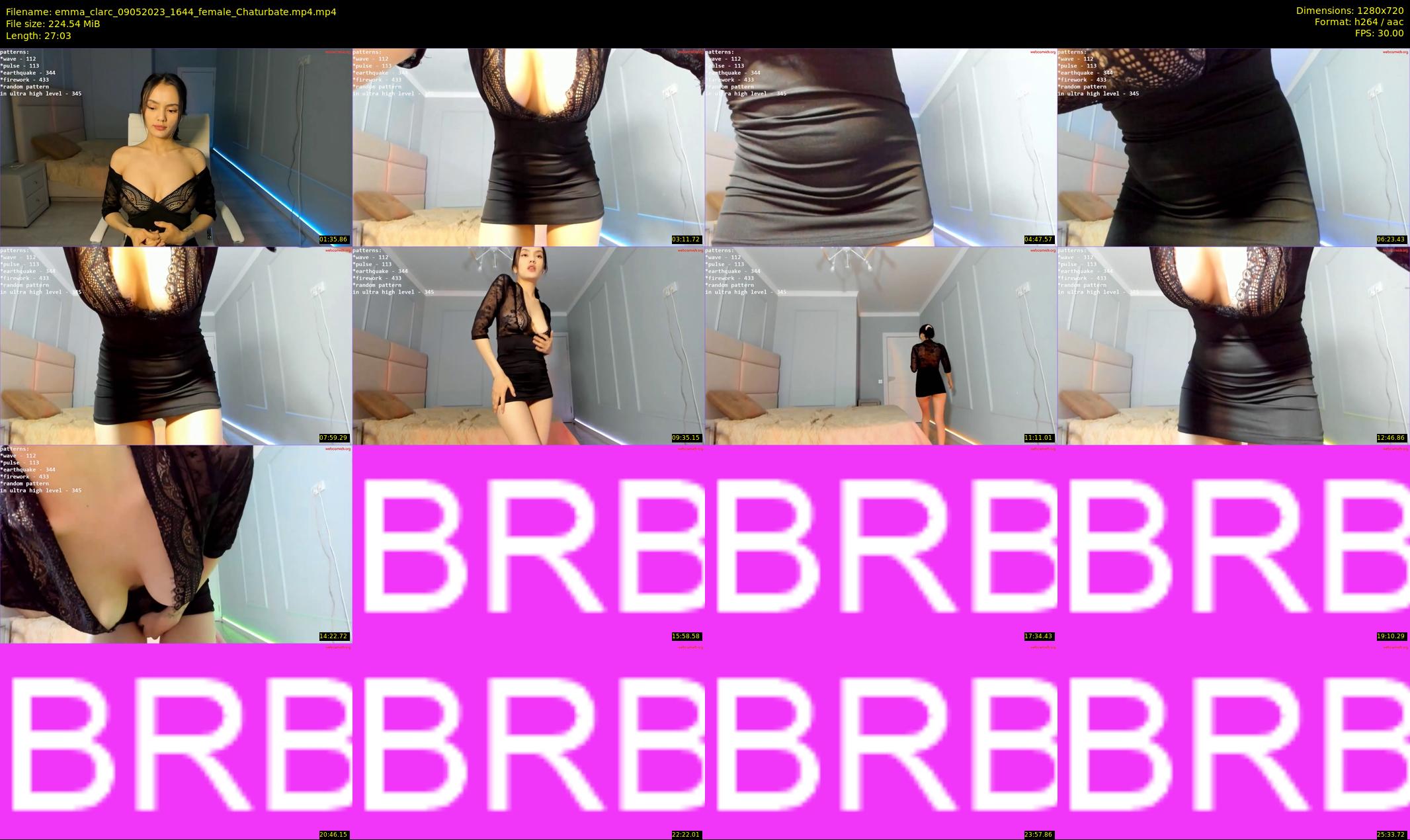 emma_clarc — 28 minute Chaturbate female cam show recording, 720p, May 9, 2023