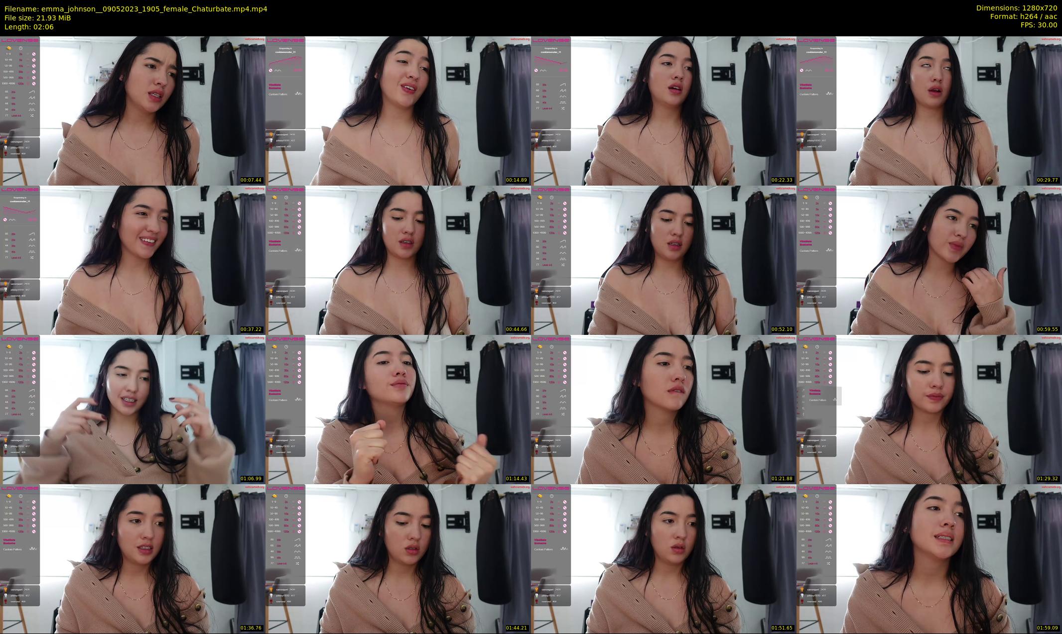 emma_johnson_ — 3 minute Chaturbate female cam show recording, 720p, May 9, 2023