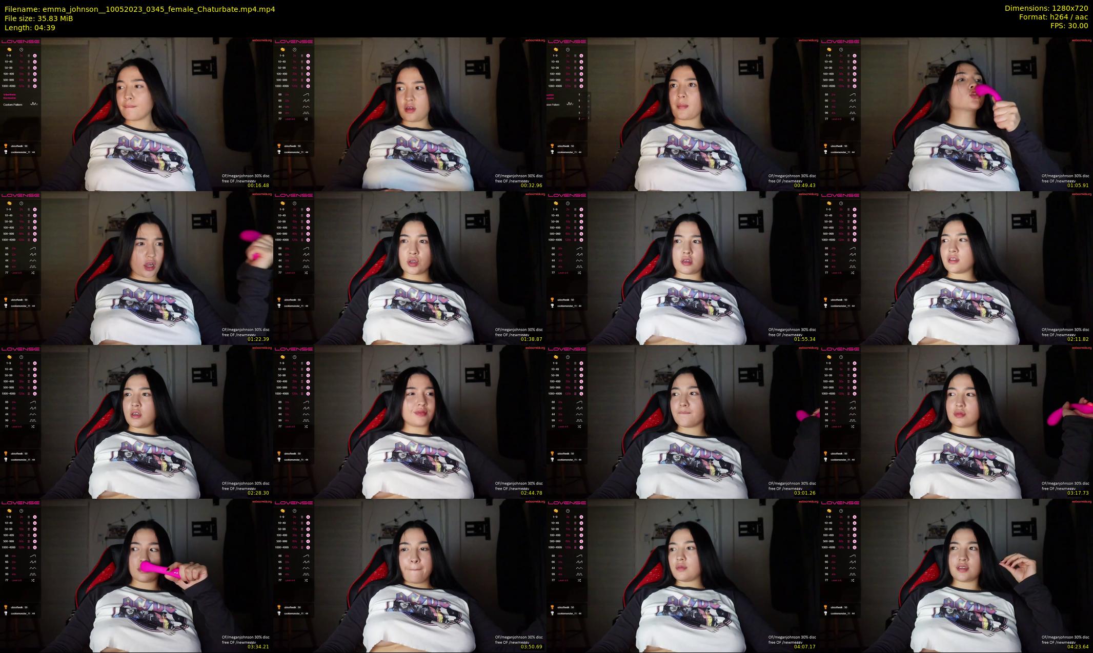 emma_johnson_ — 5 minute Chaturbate female cam show recording, 720p, May 10, 2023
