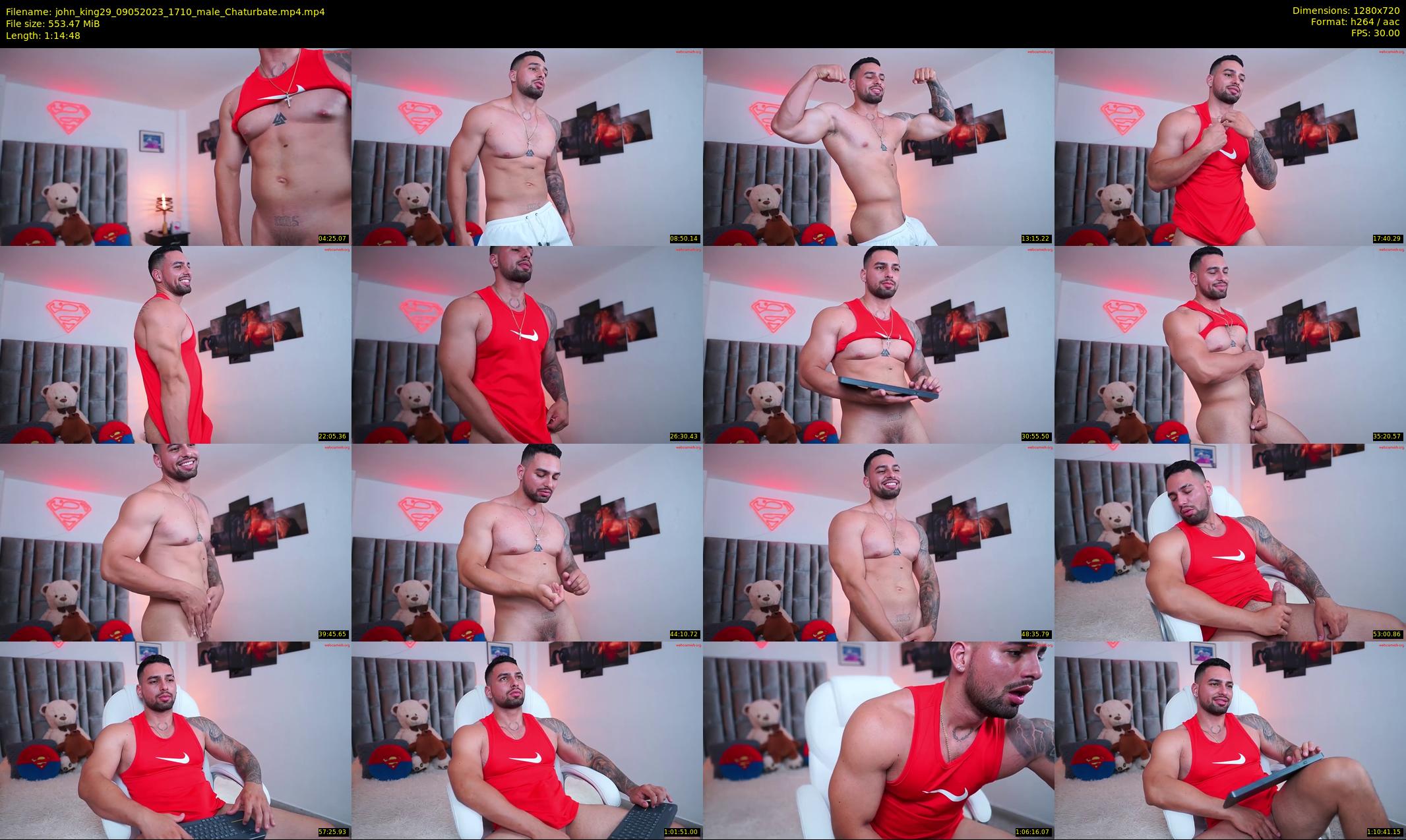 john_king29 — 75 minute Chaturbate male cam show recording, 720p, May 9, 2023