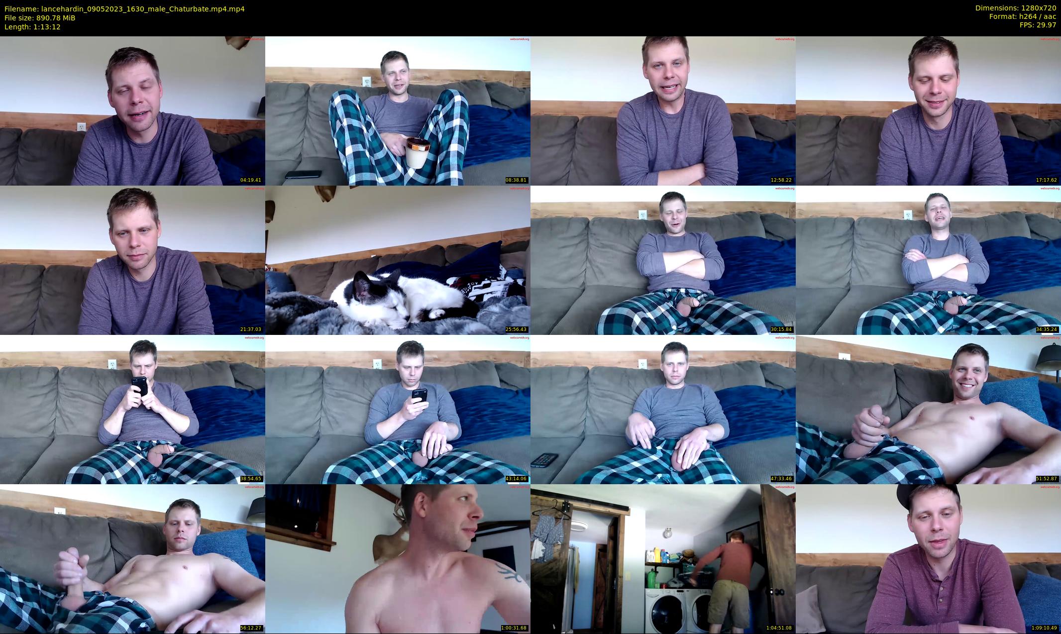 lancehardin — 74 minute Chaturbate male cam show recording, 720p, May 9, 2023