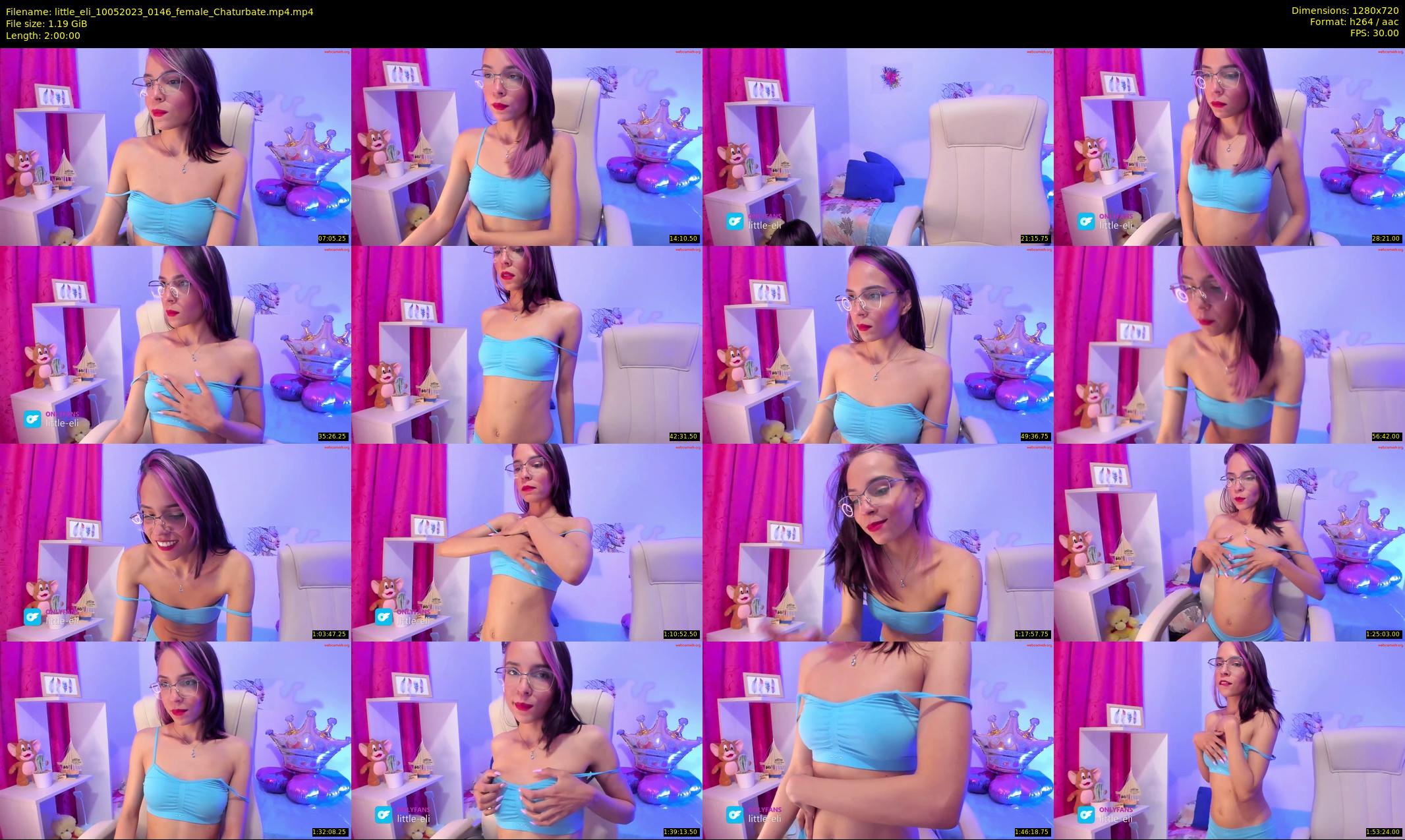 little_eli — 120 minute Chaturbate female cam show recording, 720p, May 10, 2023